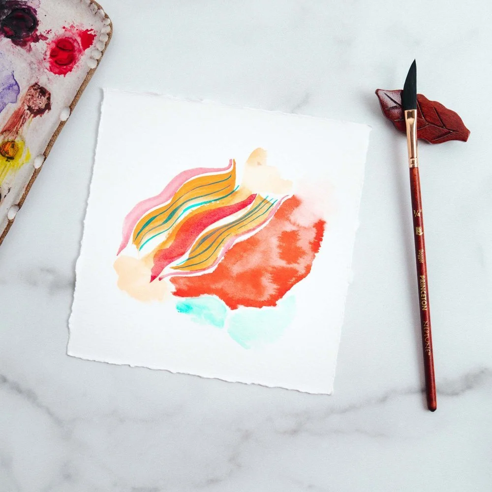 Abstract Watercolor