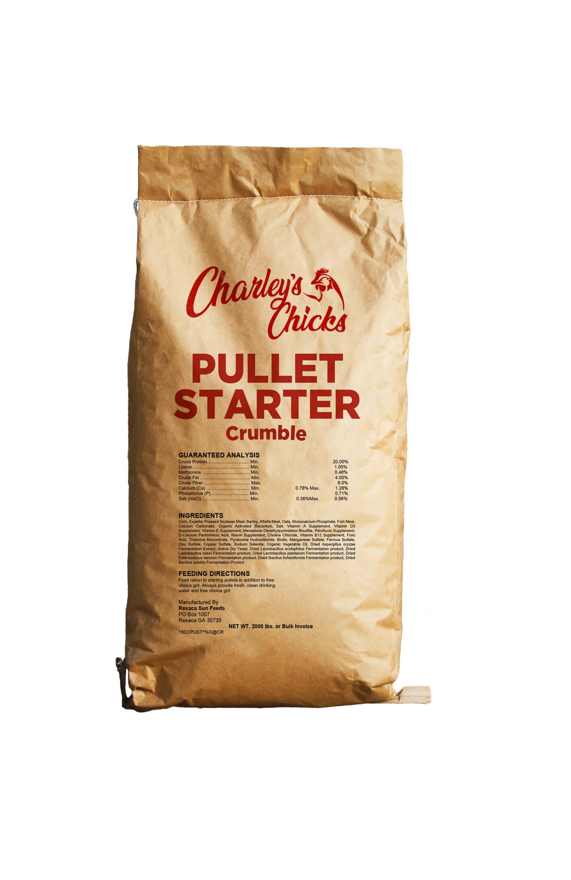 50lbs. - NonGMO 20% Pullet Starter Crumble