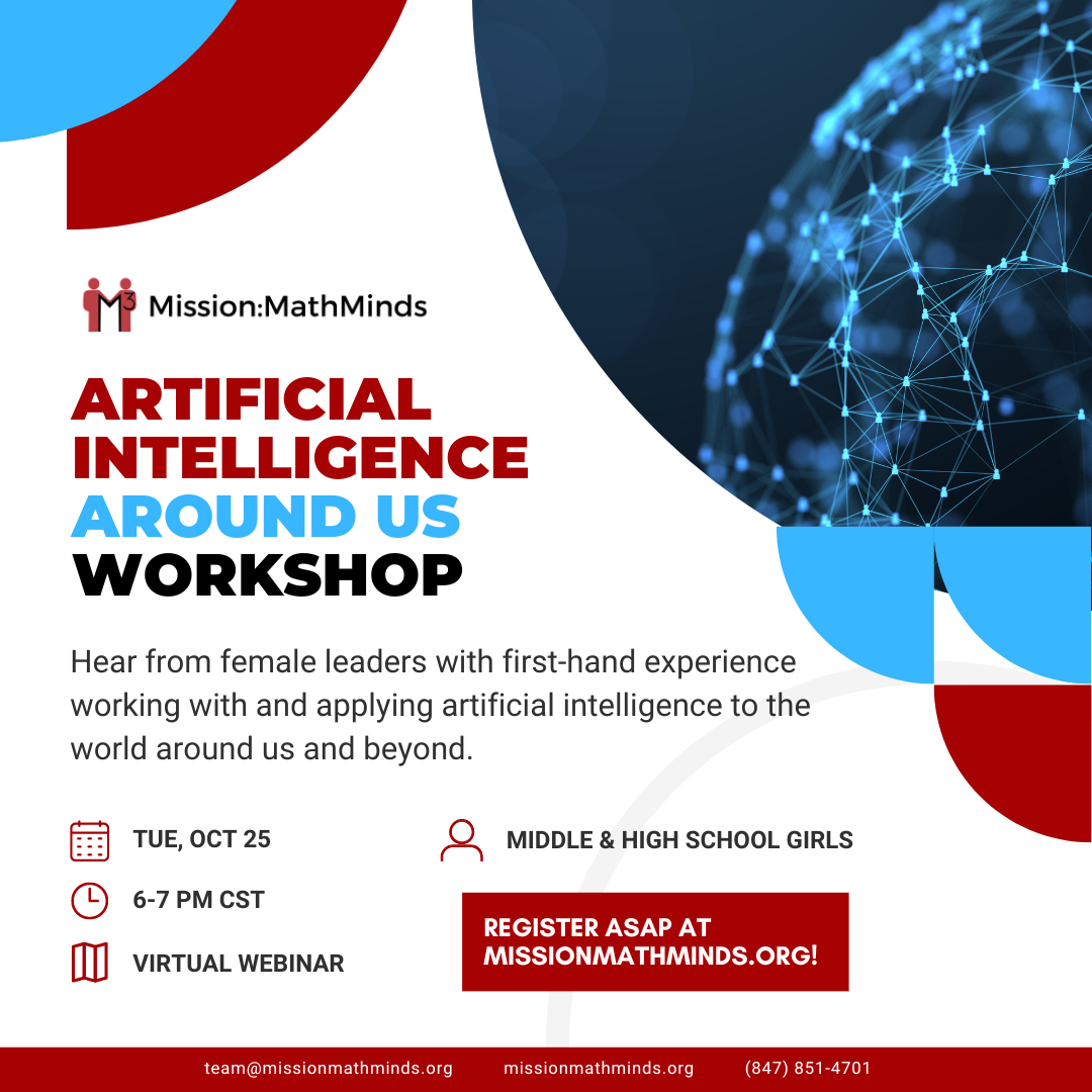 Artificial Intelligence Around Us Workshop — Mission:MathMinds