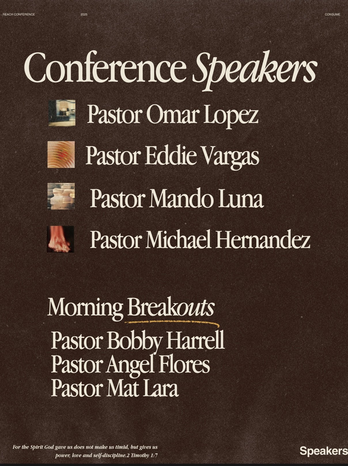 Reach Network Conference “Consumed” 2025 morning sessions
