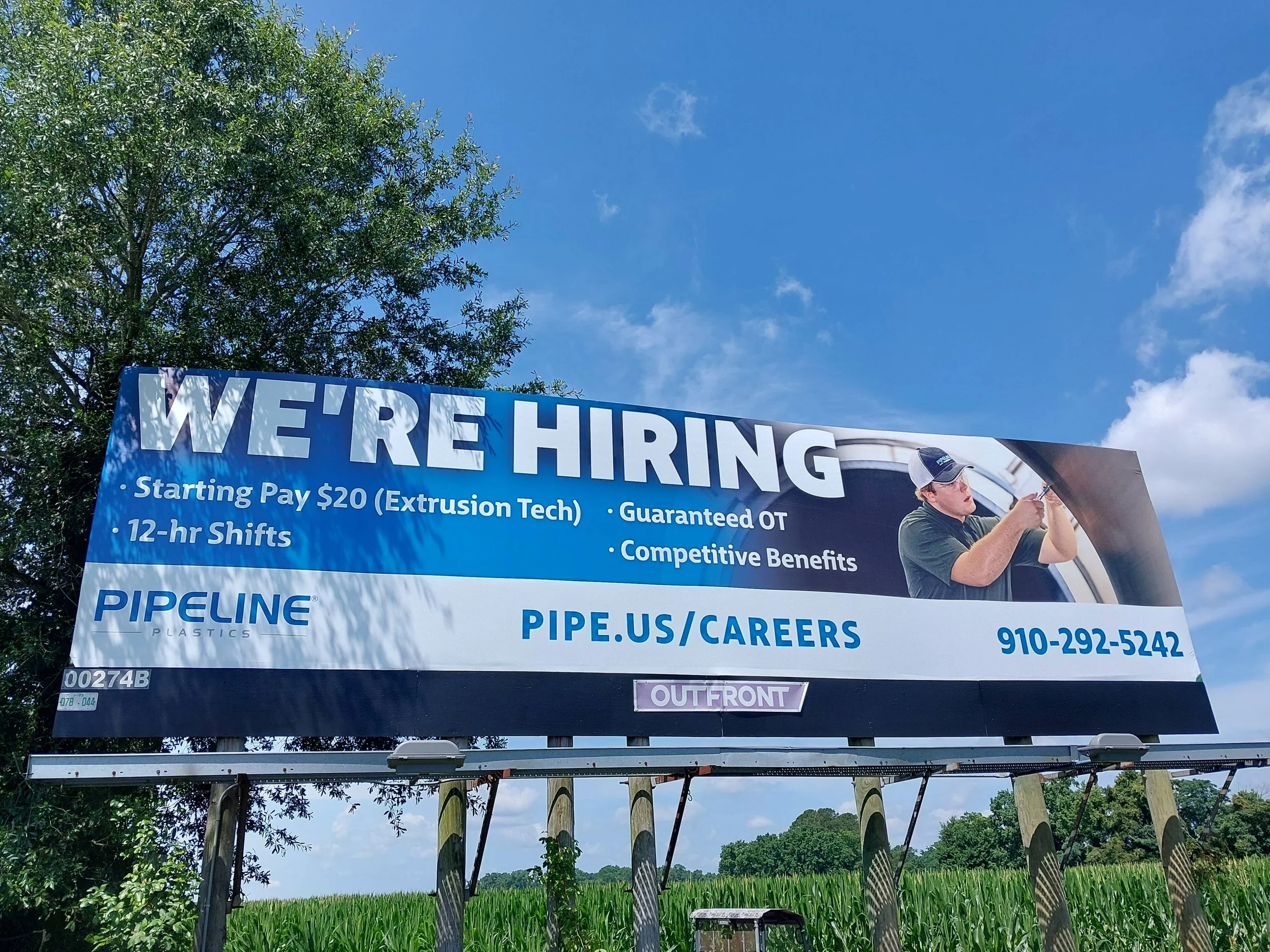 Pipeline Plastics Billboard