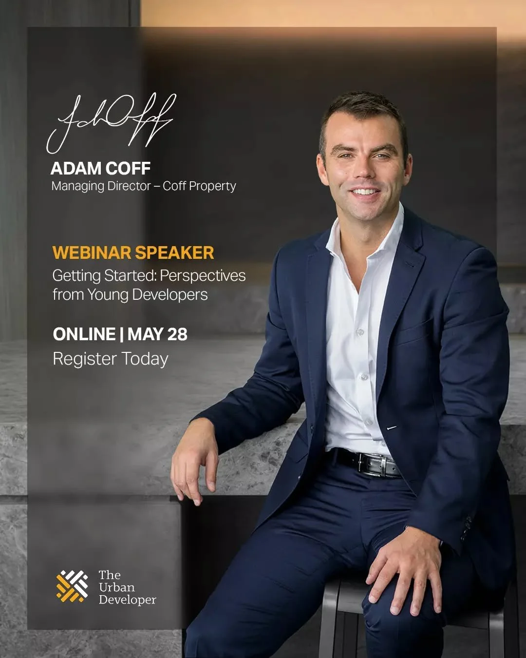 We&rsquo;re thrilled to share that our Managing Director, Adam Coff, will be joining @theurbandeveloper as a webinar speaker on May 28th for Getting Started: Perspectives from Young Developers.

Register today to hear from the next generation of deve