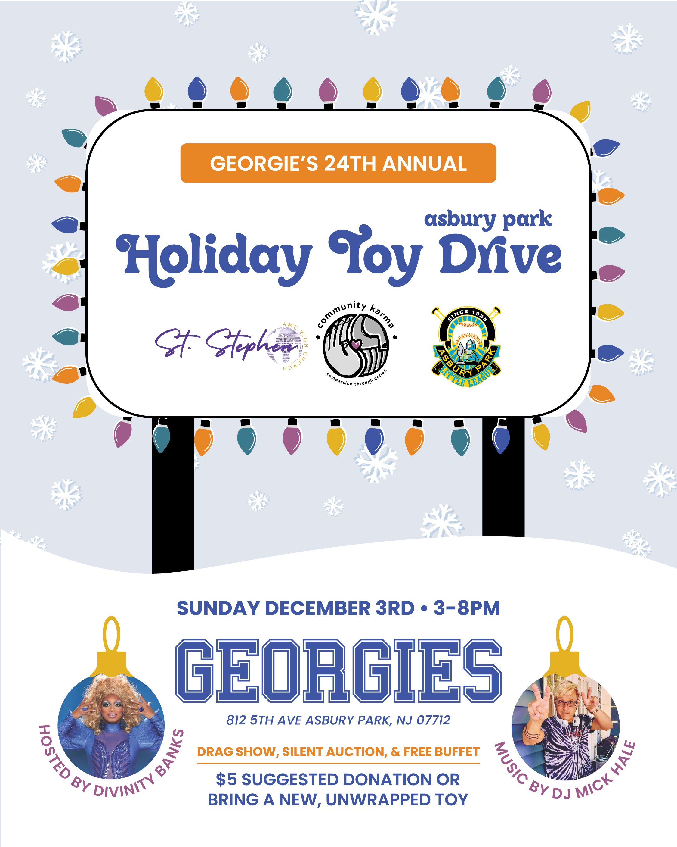 Asbury Park 2023 Holiday Toy Drive