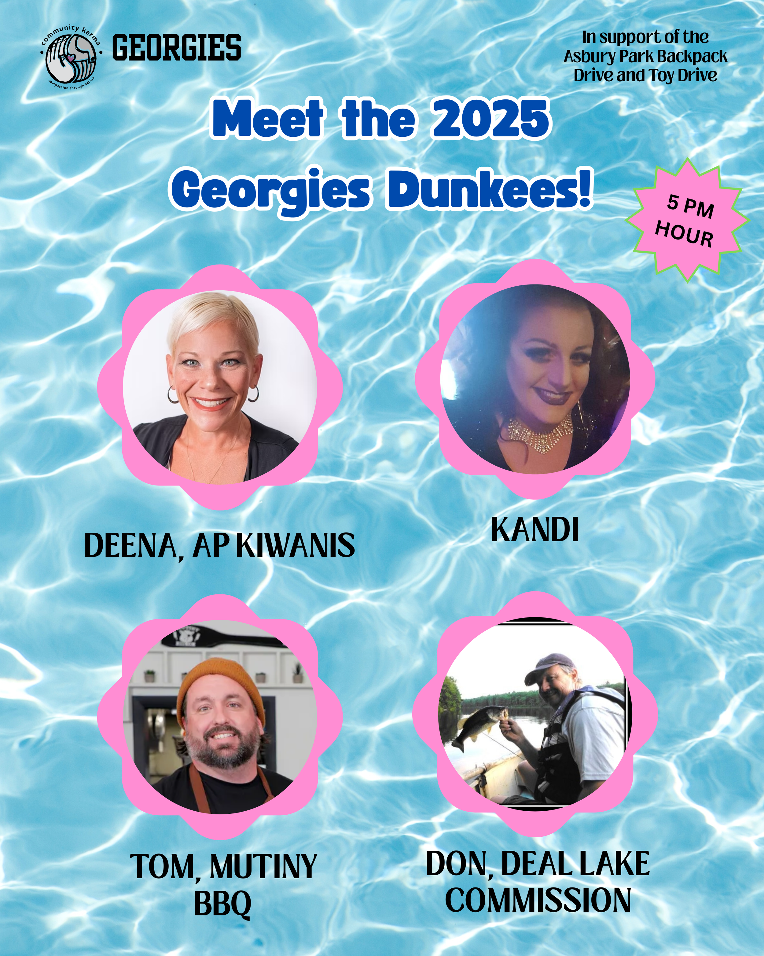 Georgies Dunk Tank Fundraiser — Community Karma | Asbury Park, NJ
