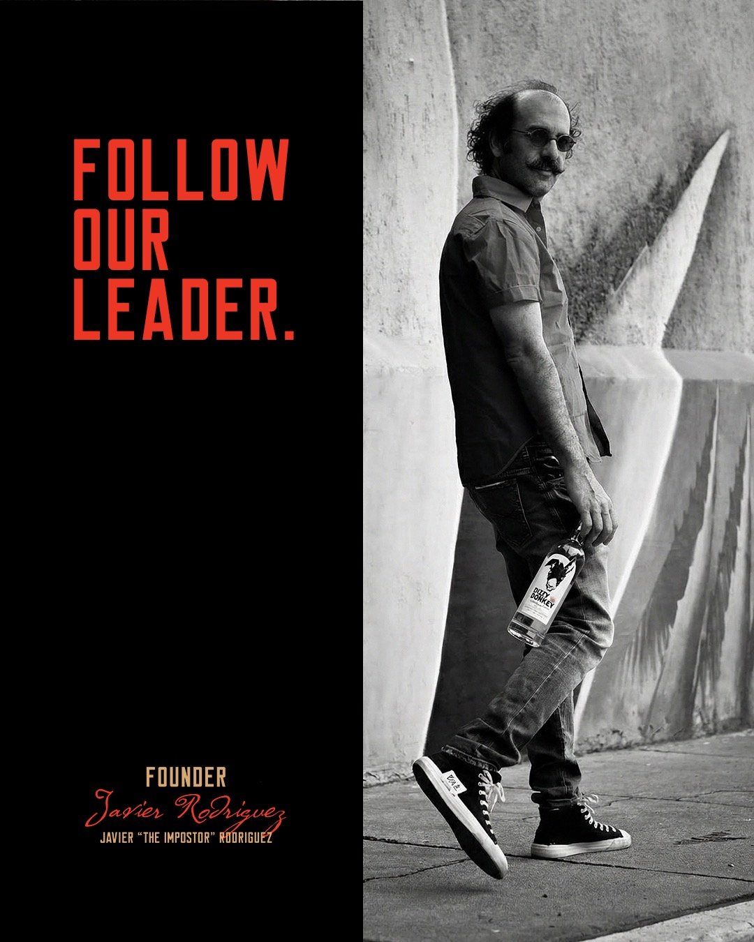 Artist, restaurateur and tequila maestro - our founder, Javi, knows how to craft the best experience.
#dizzydonkeytequlia
#tequlia
#tequliacocktails
#crafttequila
#drinkresponsibly