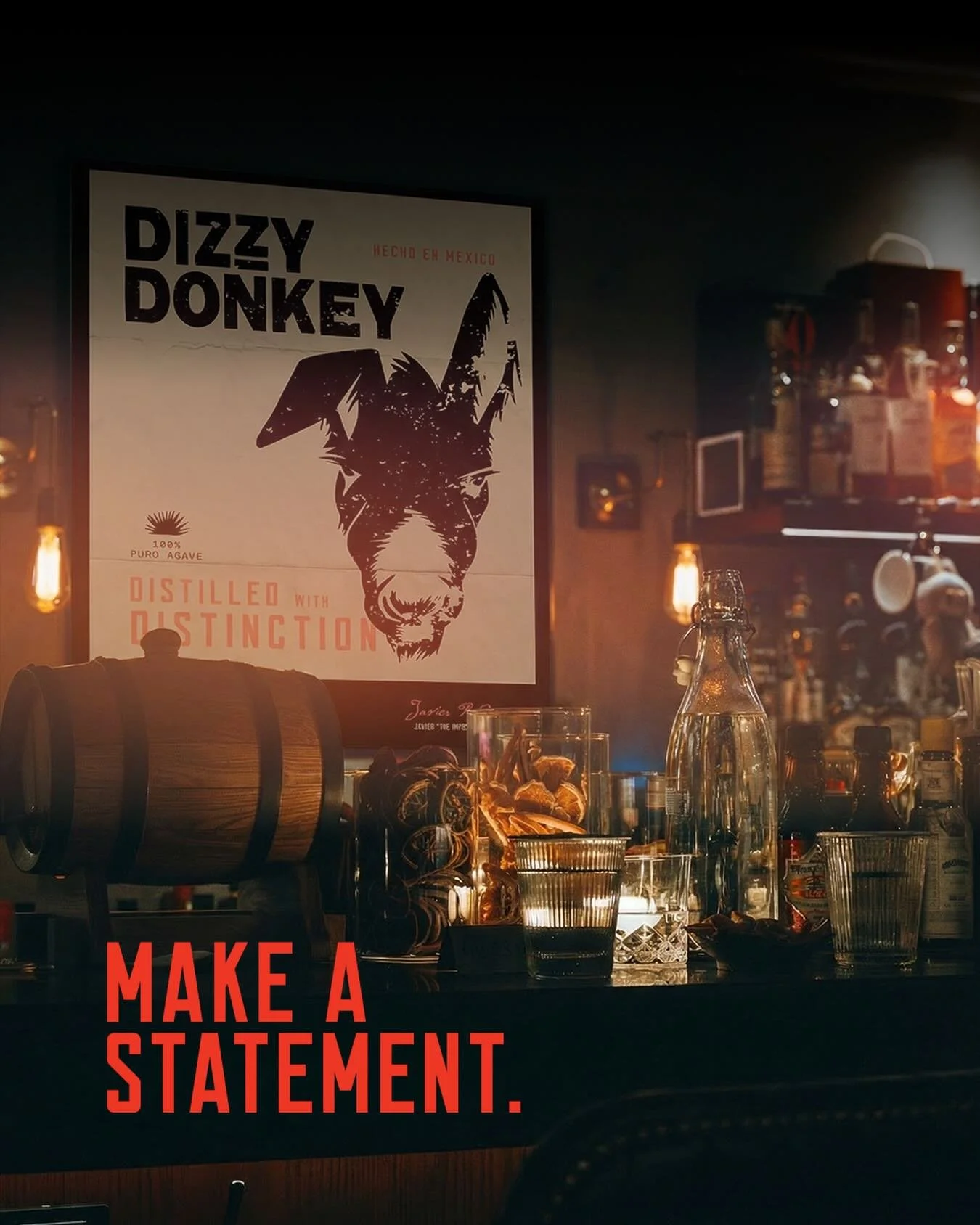 No weekend plans? Check out Dizzy Donkey in our favorite bars and restaurants in California, Texas and Michigan. It&rsquo;s also available nationwide at www.thedizzydonkey.com (http://www.thedizzydonkey.com/). Go ahead, order a Dizzy and make a state