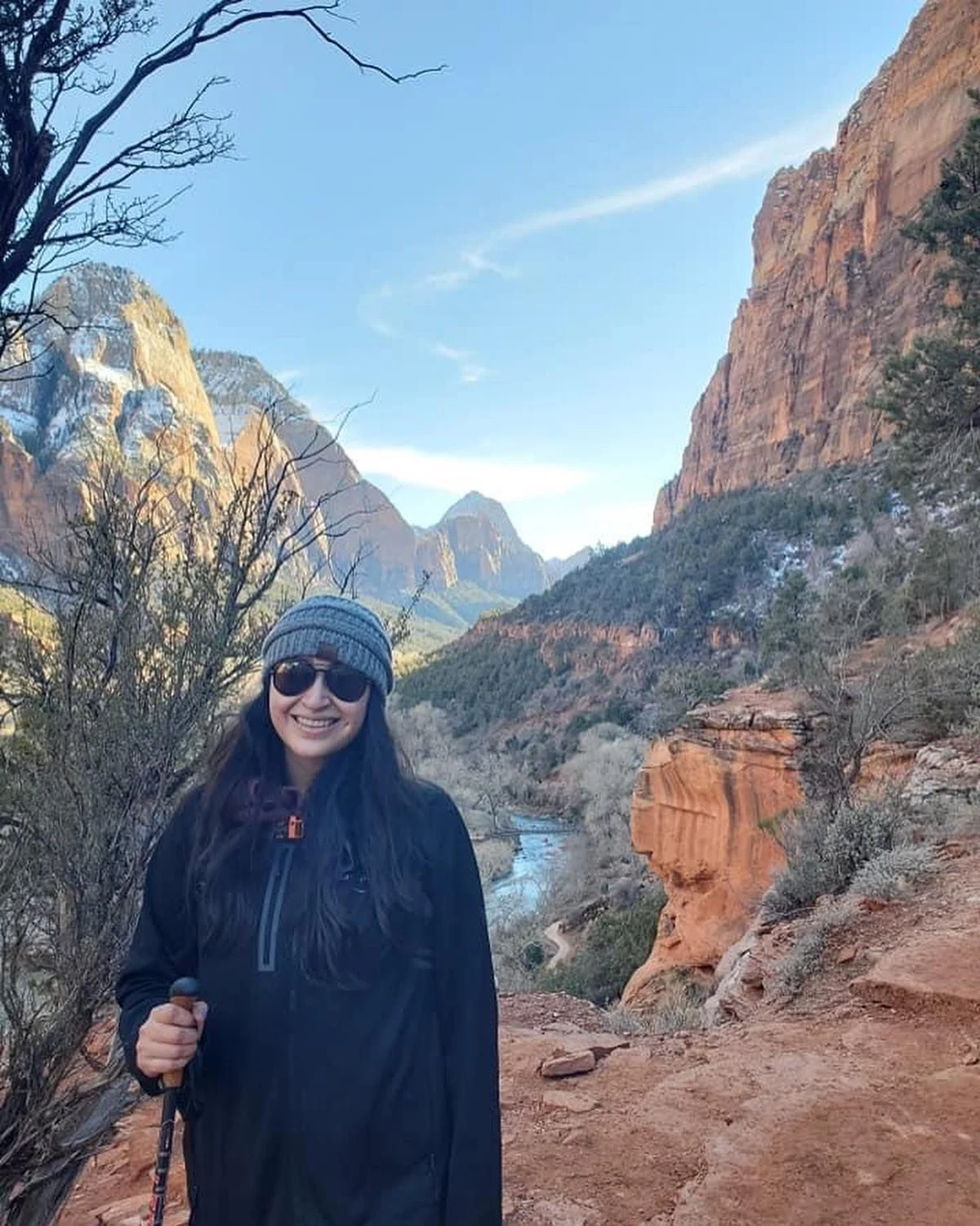 My first big hike since giving birth!!

It wasn&rsquo;t easy by any means, but it was nice to finally get back to a routine.

#postpartumfitness #hike #zionnationalpark