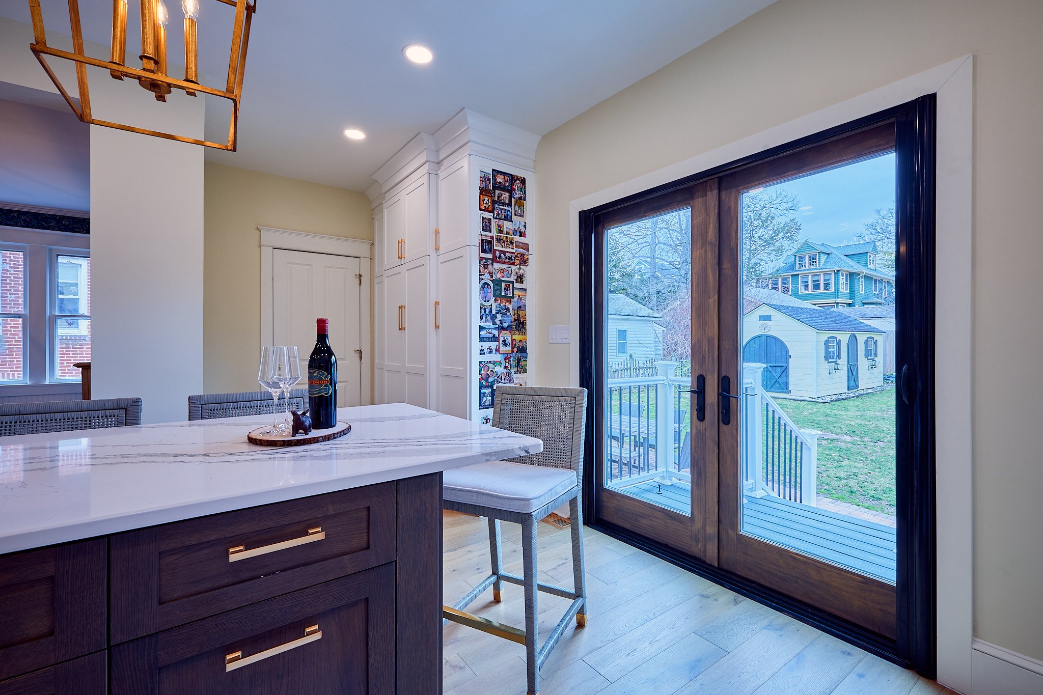 Kitchen designed by Benita Cooper Design, architect and designer in Haddonfield, New Jersey.
