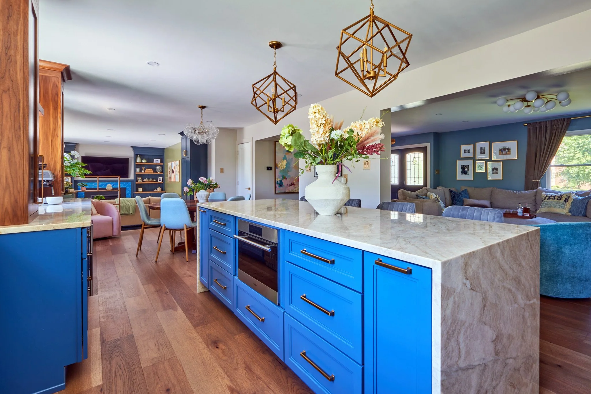 Home interior redesign by Benita Cooper Design, award-winning architect in Haddonfield, New Jersey