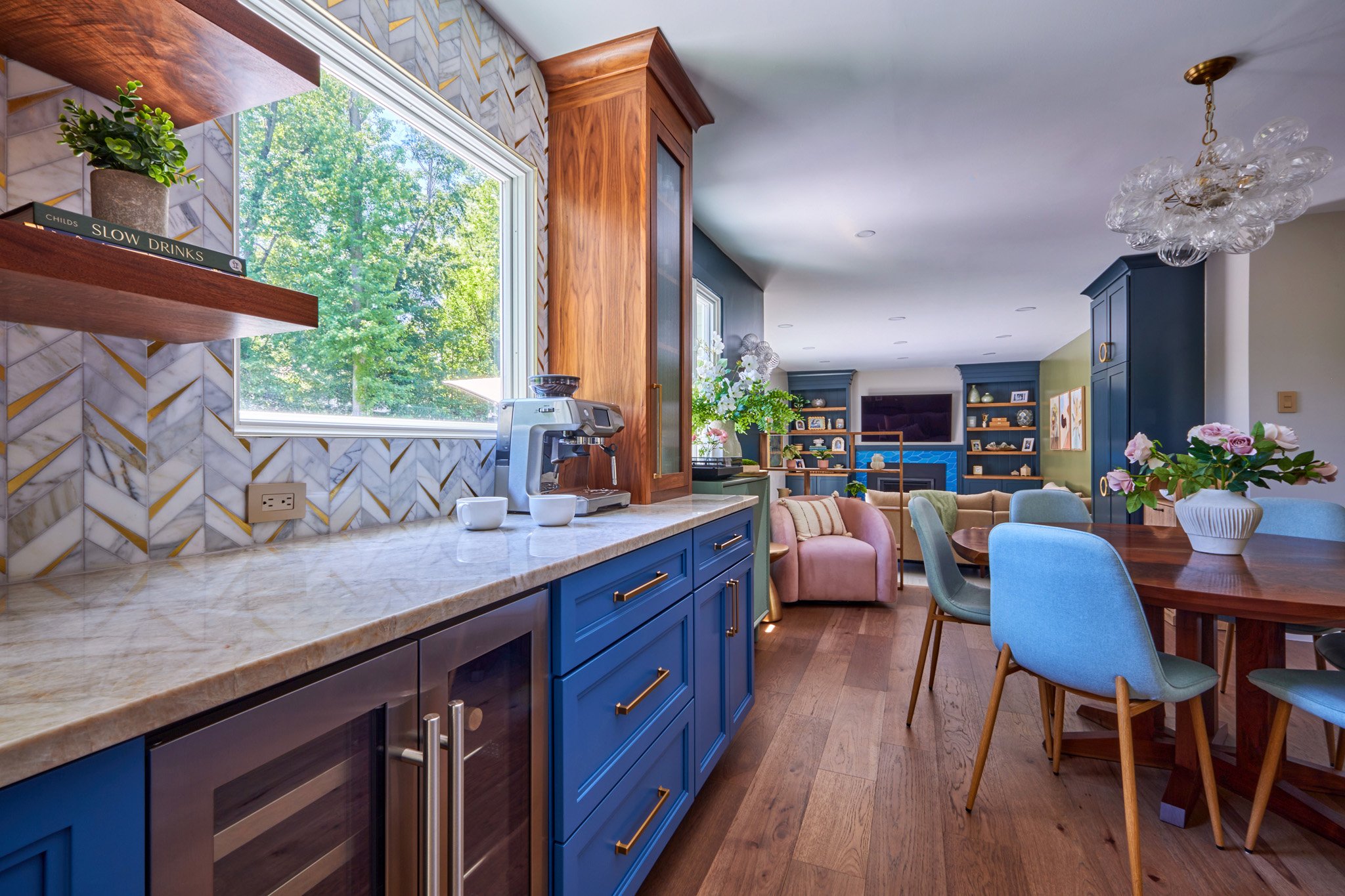 Home interior redesign by Benita Cooper Design, award-winning architect in Haddonfield, New Jersey