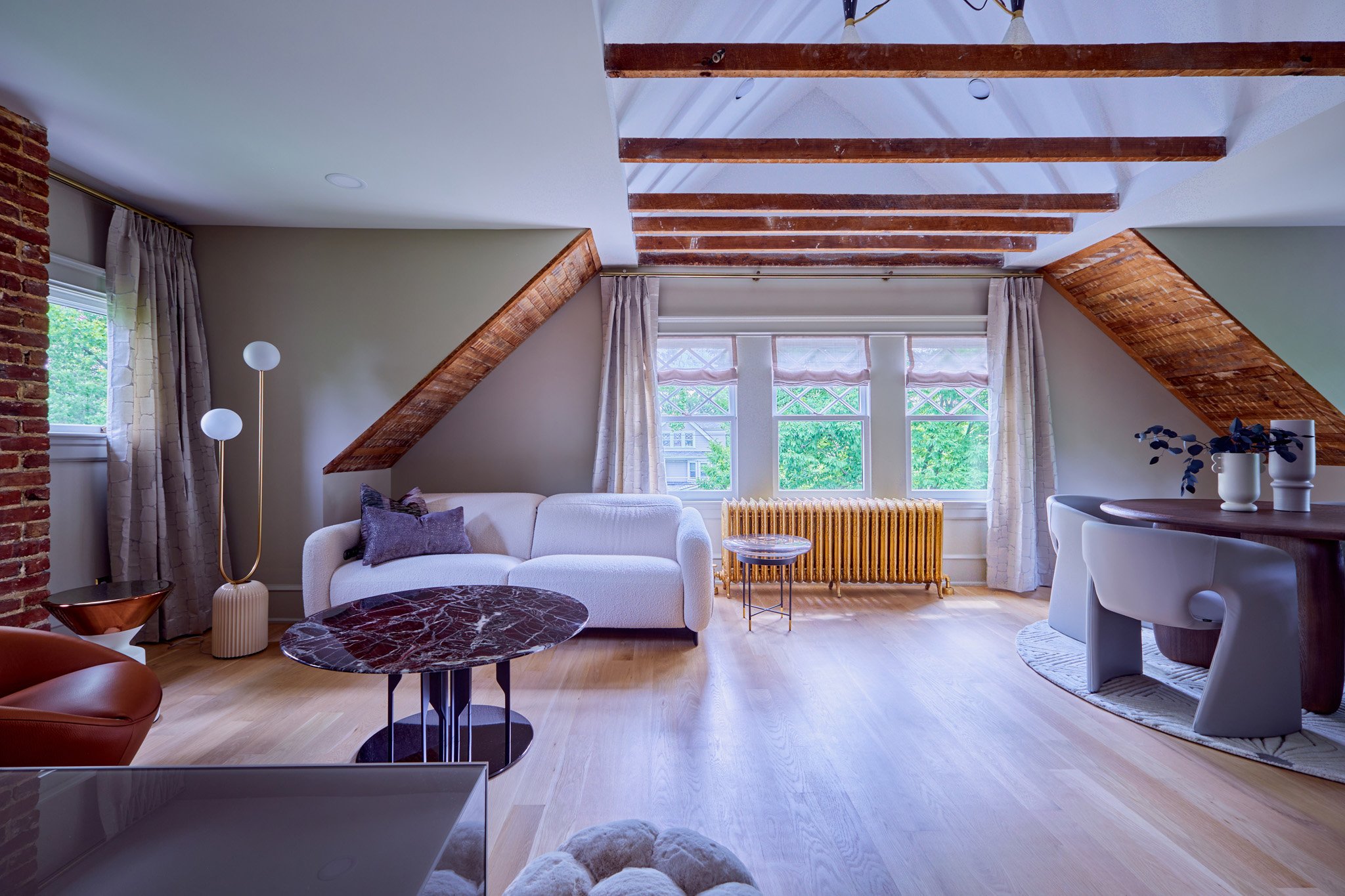 Whole home interior redesign by Benita Cooper Design in Haddonfield, NJ.