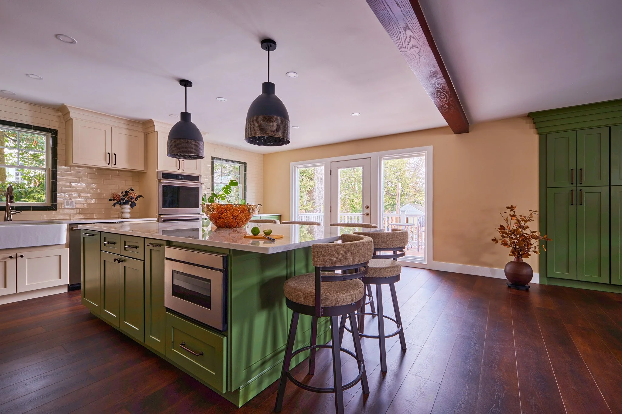Home renovation by Benita Cooper Design, award-winning architect in in Haddonfield, NJ