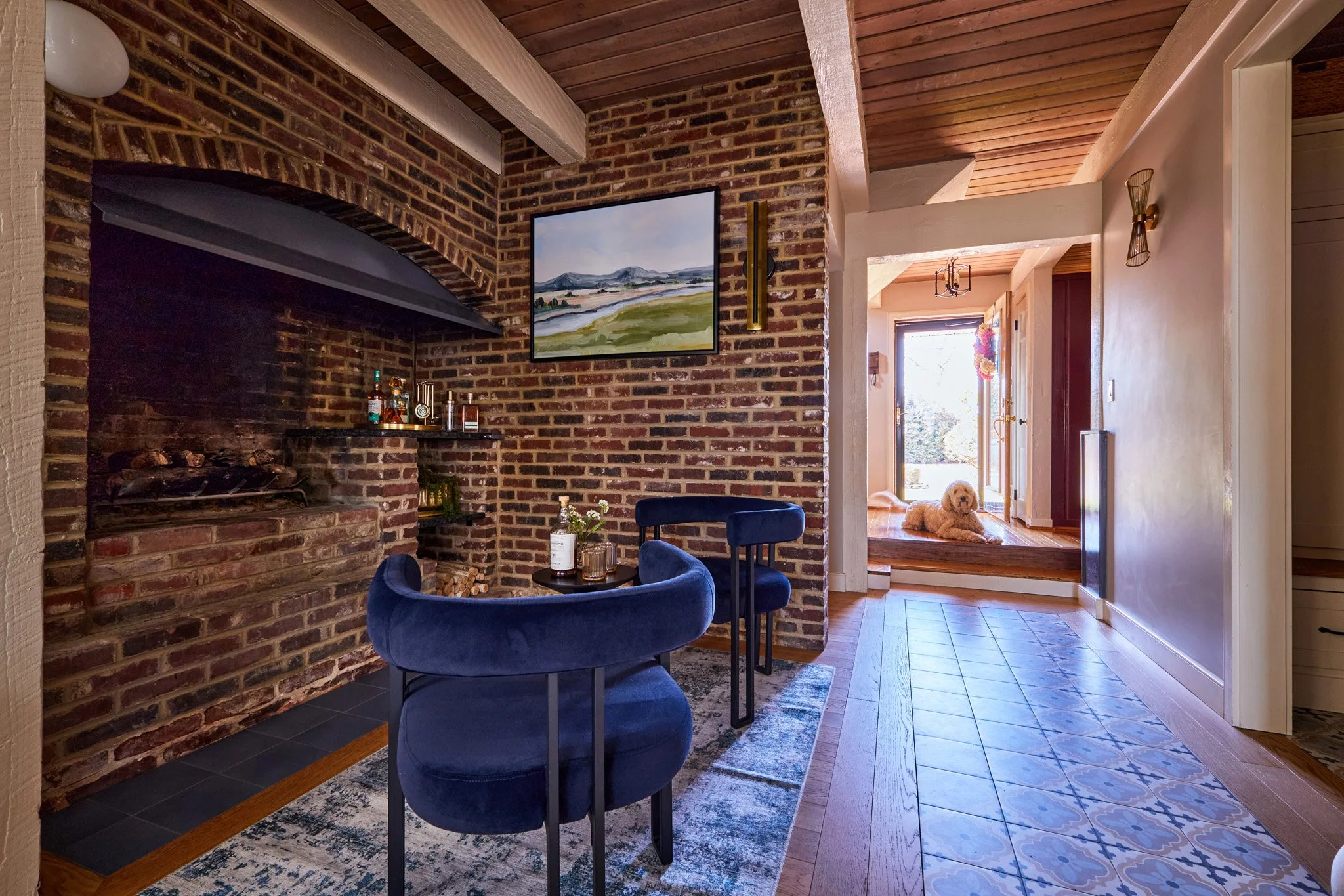 Home in Haddonfield redesigned by Benita Cooper, renowned architect serving South Jersey and Philadelphia.