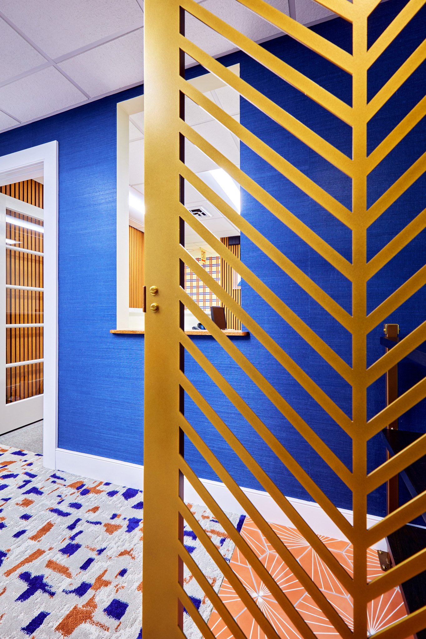 Offices of Dentistry of South Jersey, redesigned by Benita Cooper Design, architect and interior designer based in southern New Jersey, just outside Philadelphia.