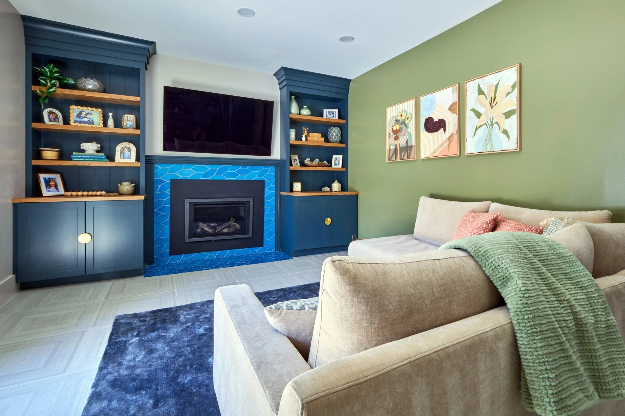 Home interior redesign by Benita Cooper Design, award-winning architect in Haddonfield, New Jersey