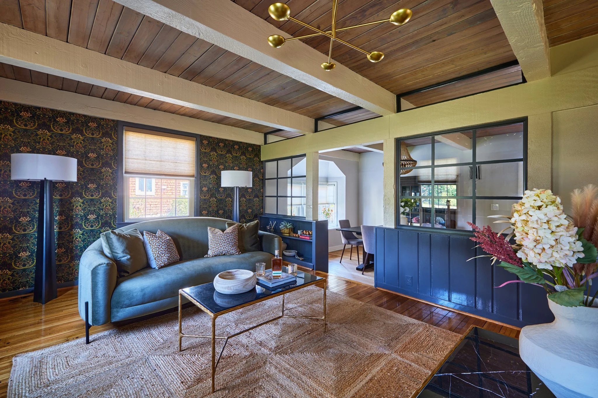 Home in Haddonfield redesigned by Benita Cooper, renowned architect serving South Jersey and Philadelphia.