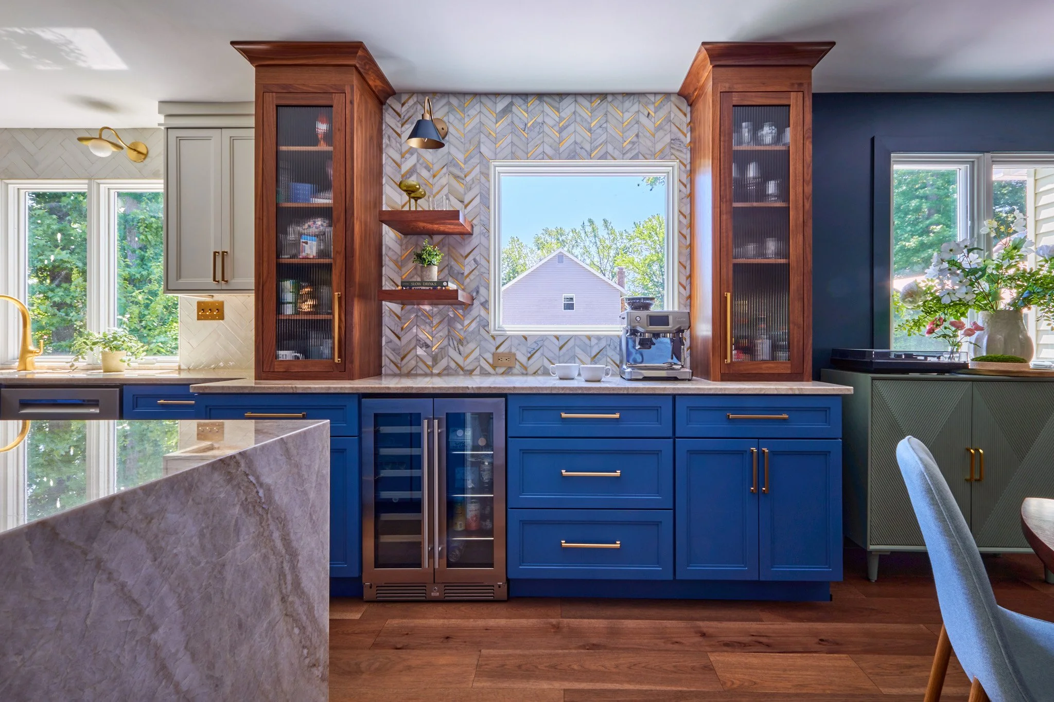 Home interior redesign by Benita Cooper Design, award-winning architect in Haddonfield, New Jersey