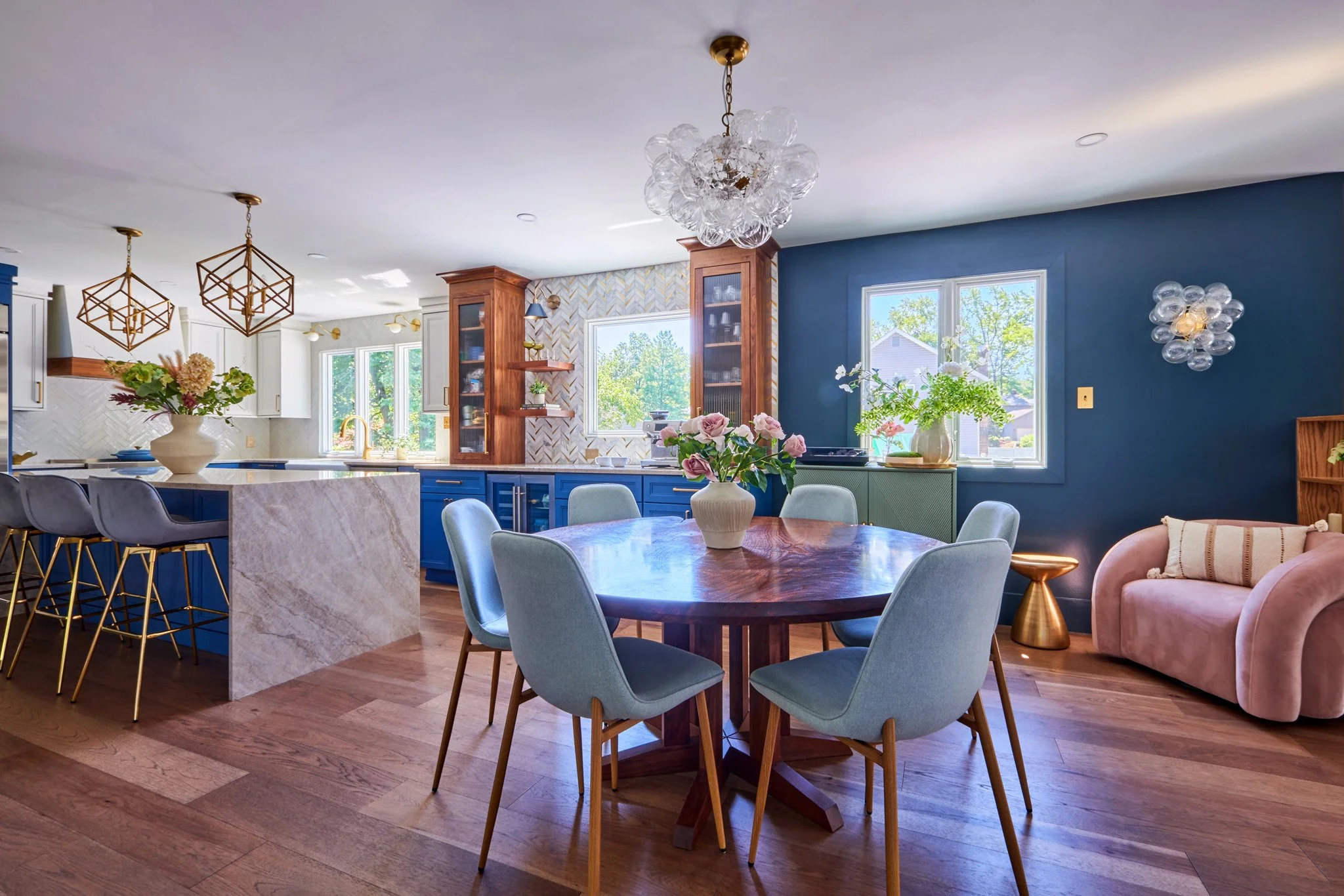 Home interior redesign by Benita Cooper Design, award-winning architect in Haddonfield, New Jersey