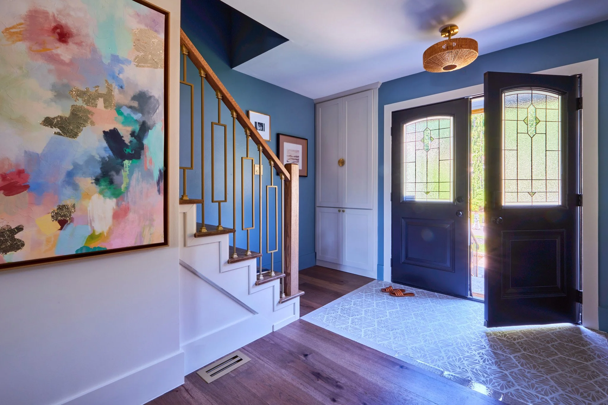 Home interior redesign by Benita Cooper Design, award-winning architect in Haddonfield, New Jersey