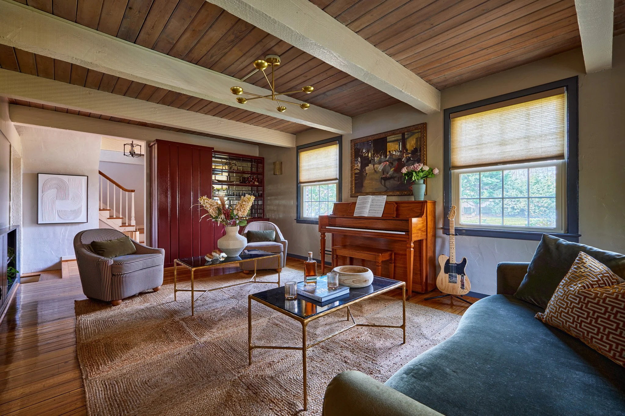 Home in Haddonfield redesigned by Benita Cooper, renowned architect serving South Jersey and Philadelphia.