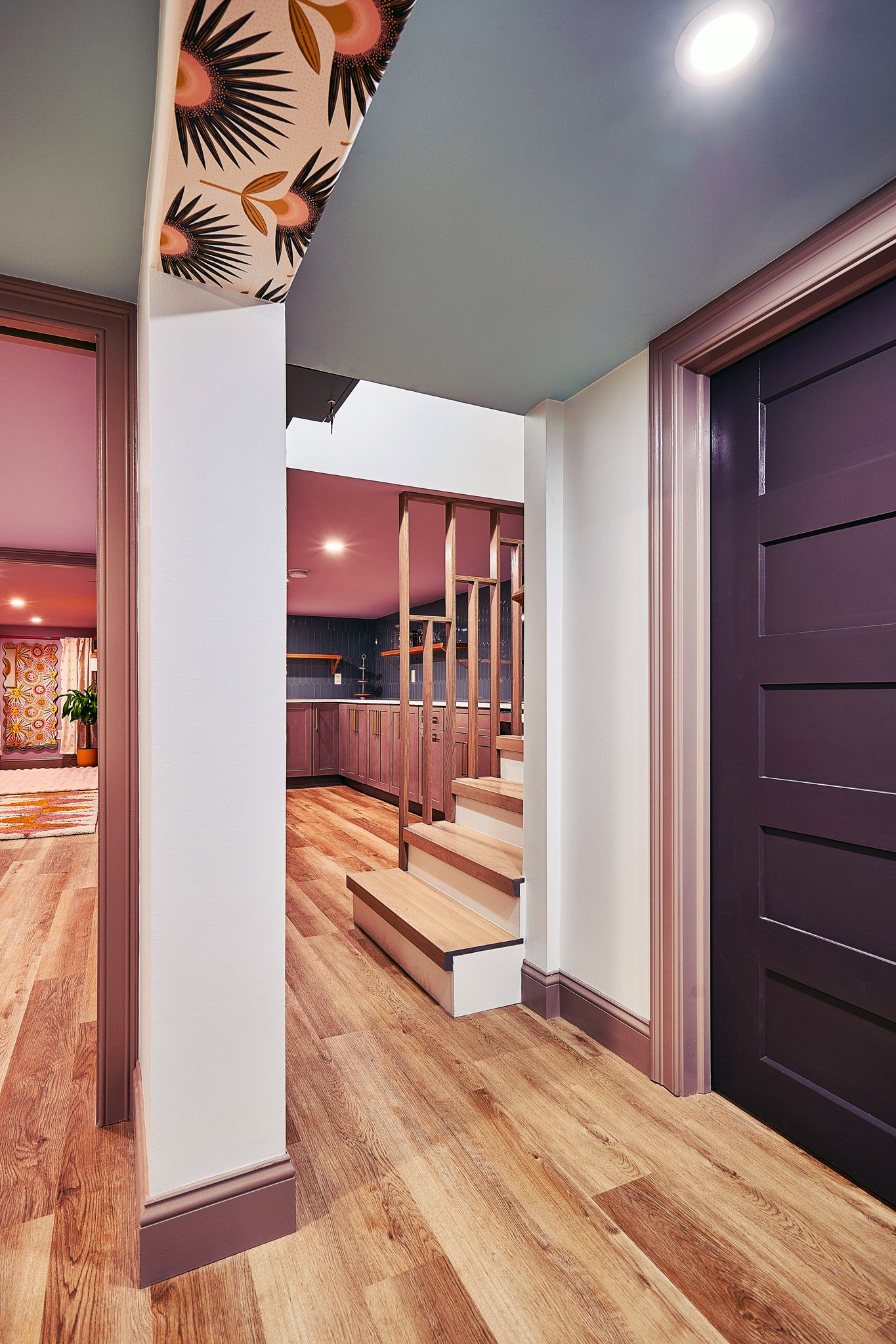 Creative home basement redesign by Benita Cooper Design, architect and interior designer based in Haddonfield, New Jersey, serving all of Greater Philadelphia