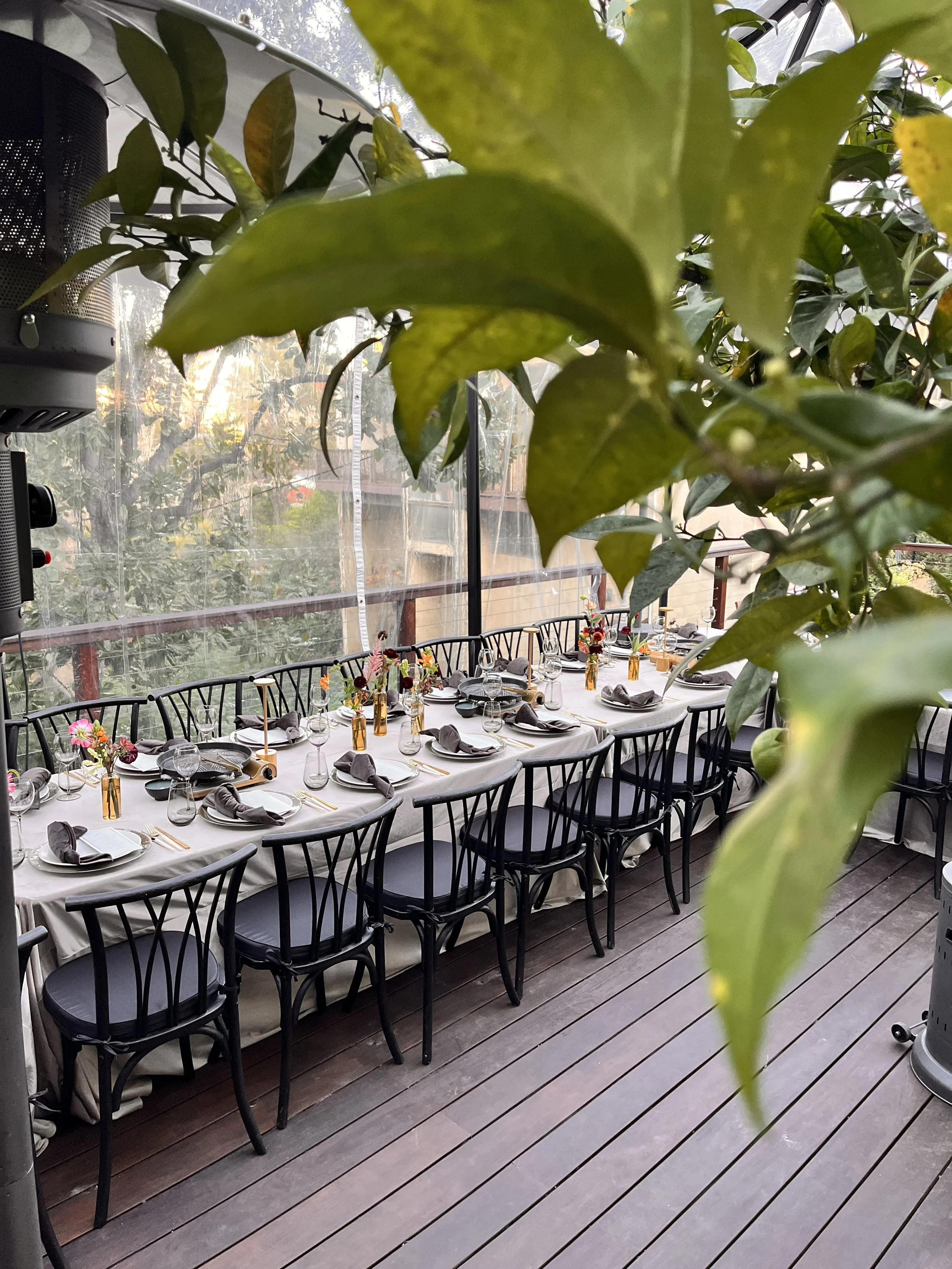 Korean BBQ catering service delivering a live grill experience at a corporate event in Los Angeles