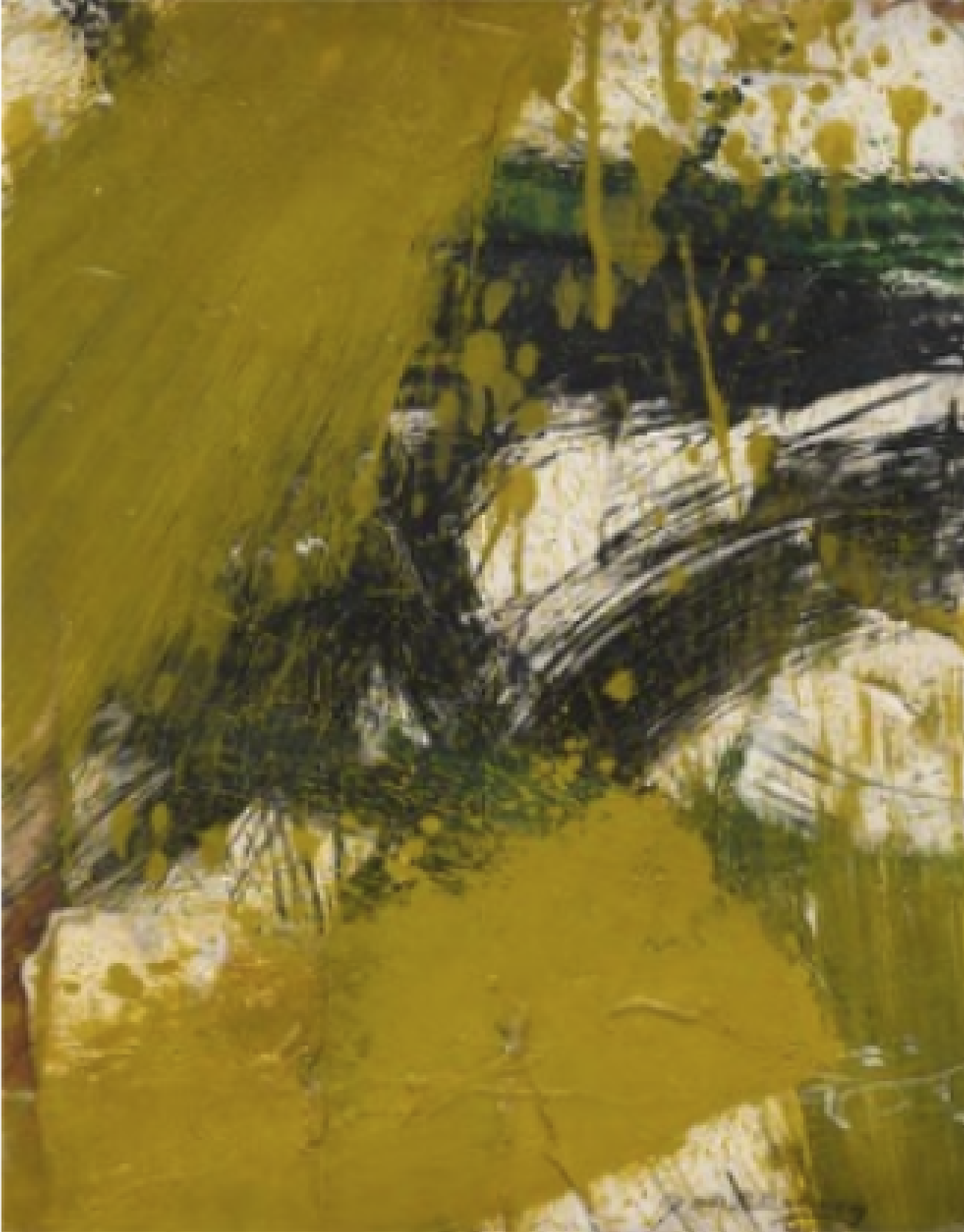  Michael Goldberg  
 Avila  
Oil on paper mounted on canvas, 1959 17 x 14  inches 