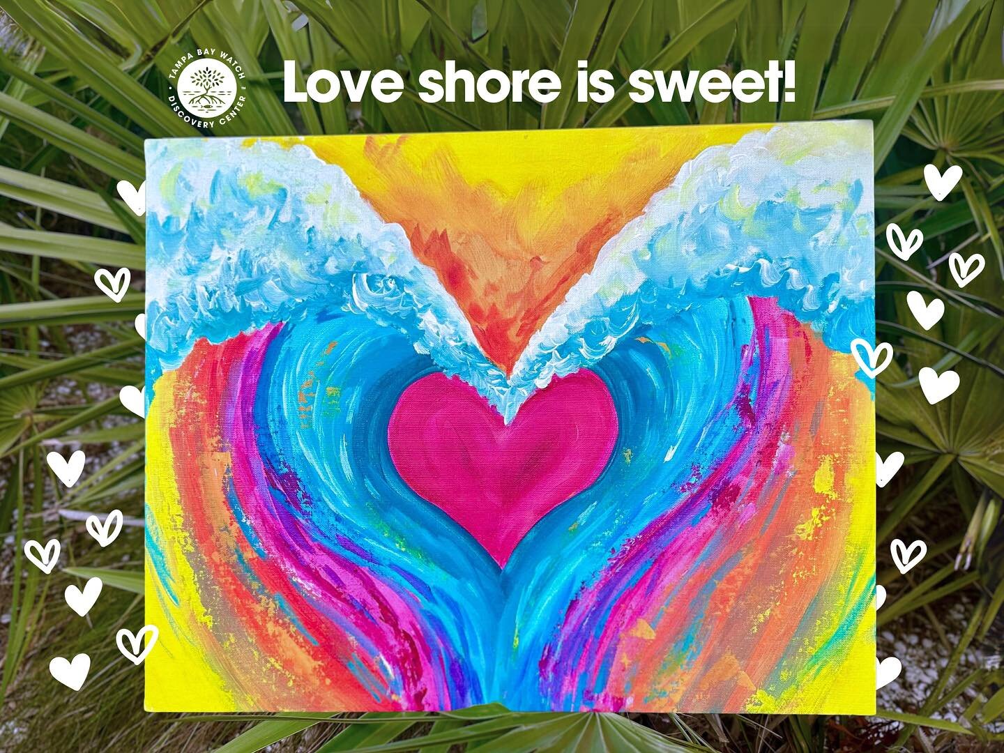 Celebrate the ones you love! 💕 Join us on Feb 15th for a painting class all about love, laughter &amp; lasting memories&mdash; not to mention our beautiful local waters. 🎨🌊 The class is led by environmental educator &amp; local artist, Dana Donkle