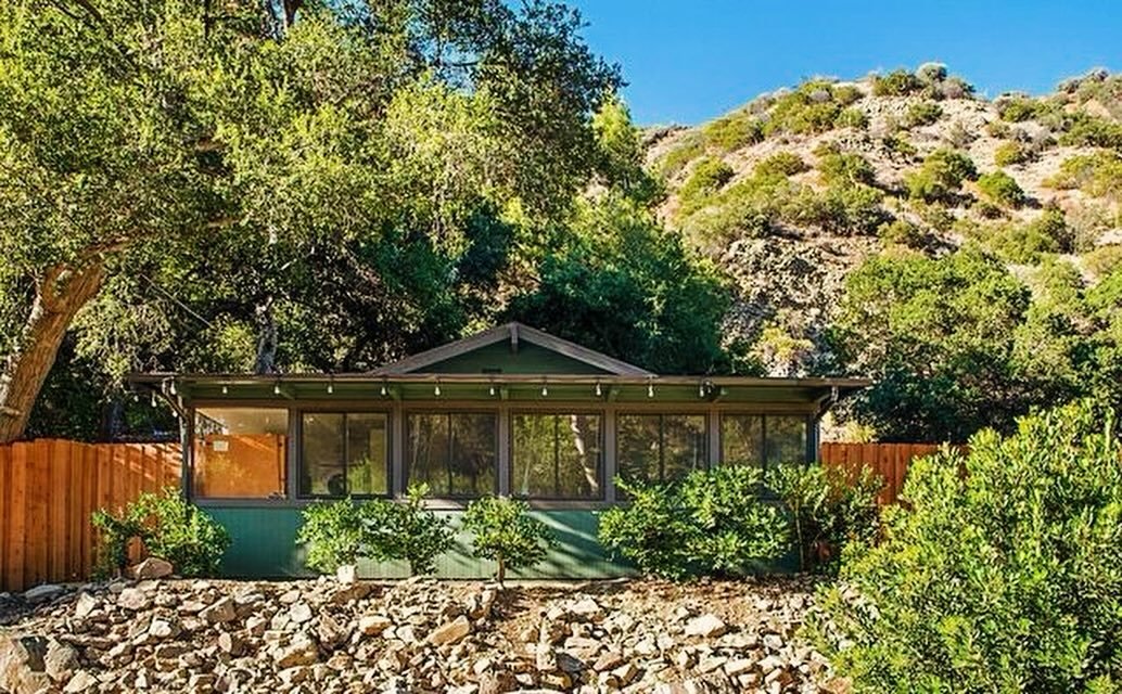 This is basically my Venice house but in Ojai. Not just regular Ojai but Matilija Canyon Ojai. It&rsquo;s where I stayed awake all night outside one night when I was 19 next to a boy I waited till morning to kiss and then proceeded to go back every t