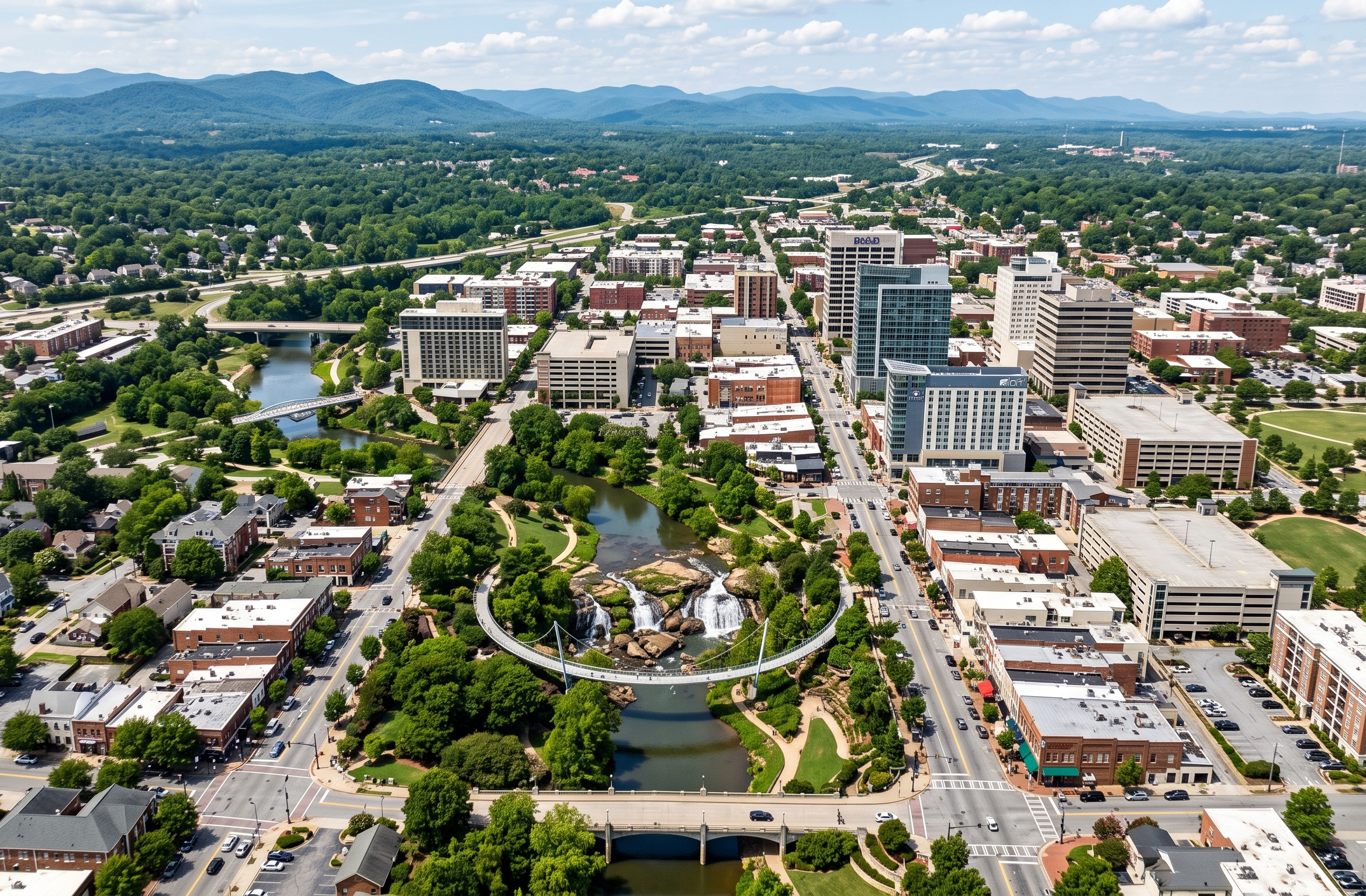 ariel picture of Greenville County