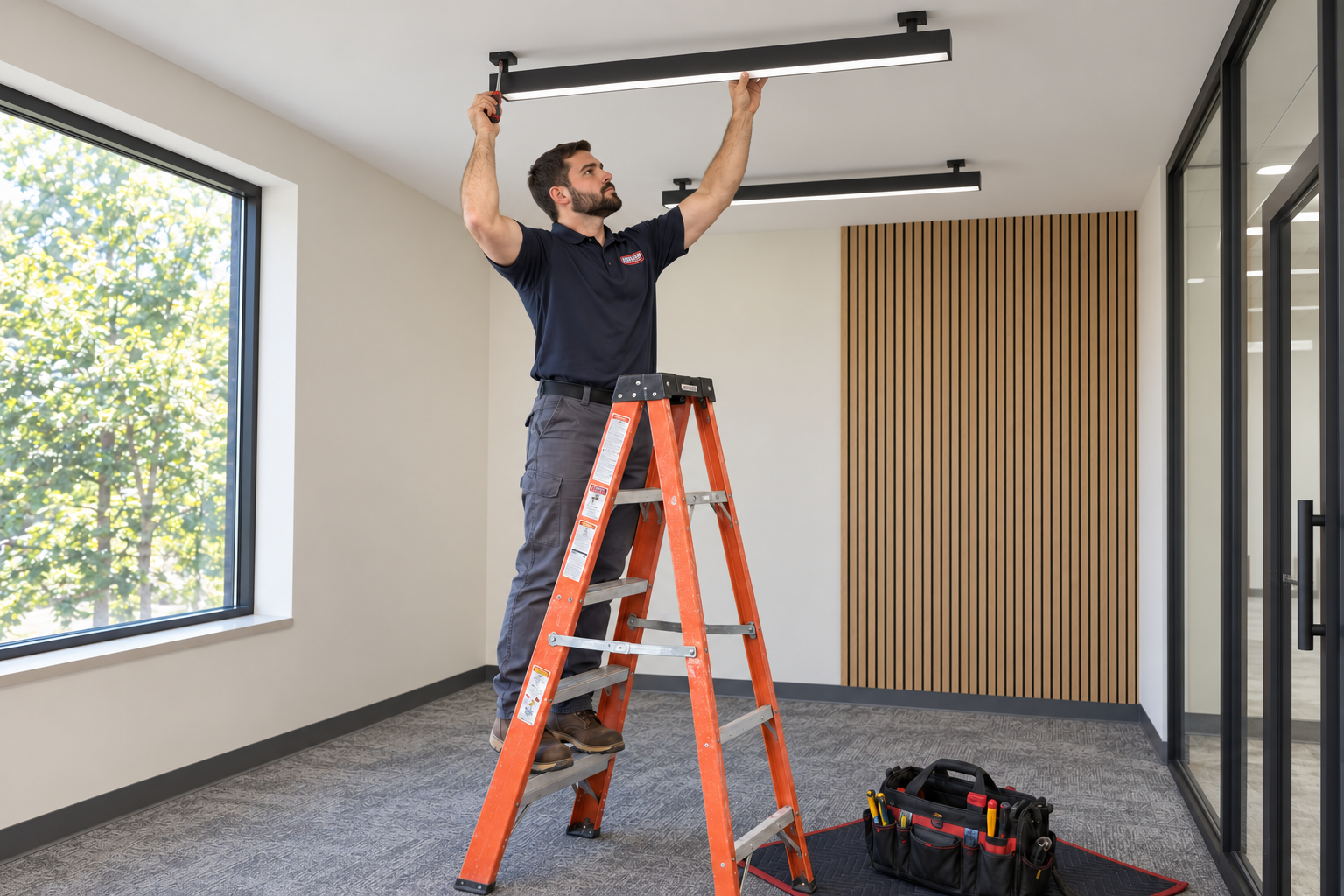 Commercial Lighting Installation