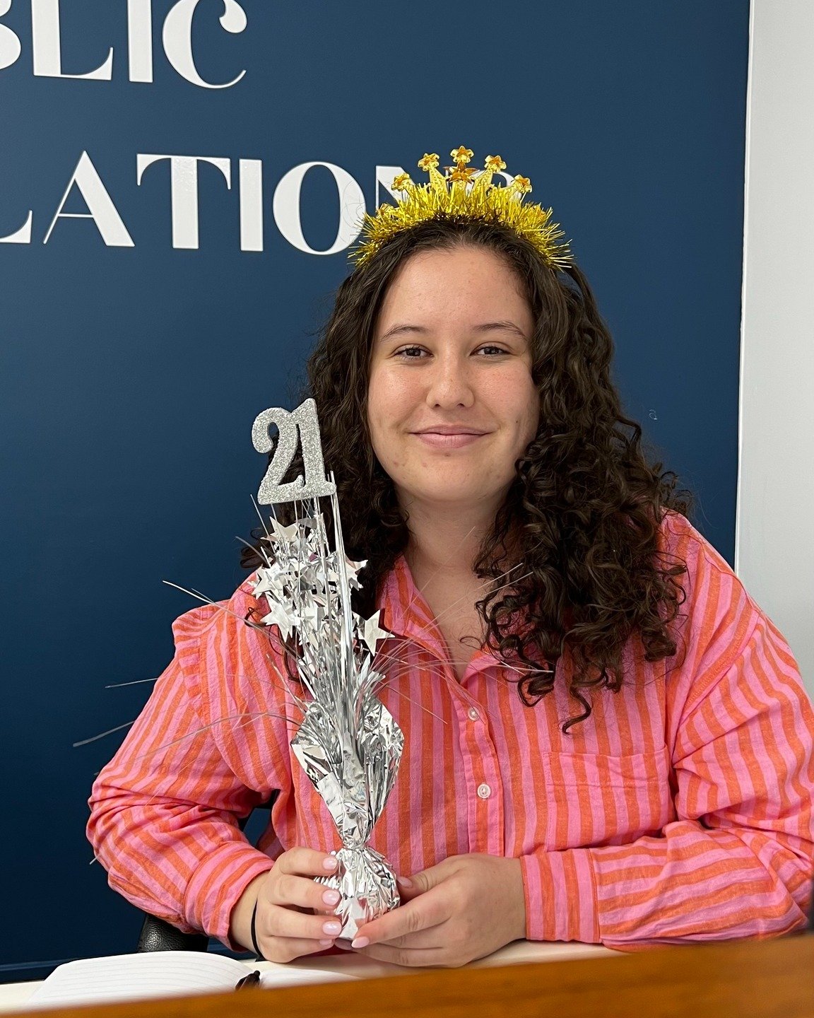 Happy birthday to our admin &amp; marketing extraordinaire Darcy 🥳💗 Turning the big 21 today, we're celebrating this savvy team member who makes our jobs easier &amp; our office more fun, always bringing her best to her role at Real PR 😍 Happy bir