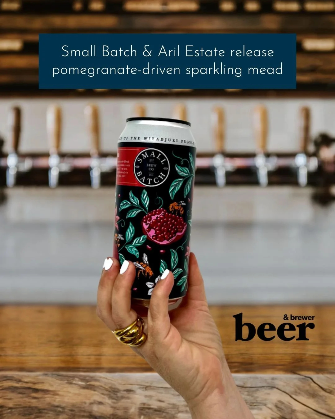 Shout-out to our clients @threetailsbrewery &amp; @arilestate_ for their earned media mentions this past week, courtesy of yours truly 😉👏 With a signature summer brew at Three Tails &amp; a pomegranate mead collab between Aril Estate &amp; Small Ba