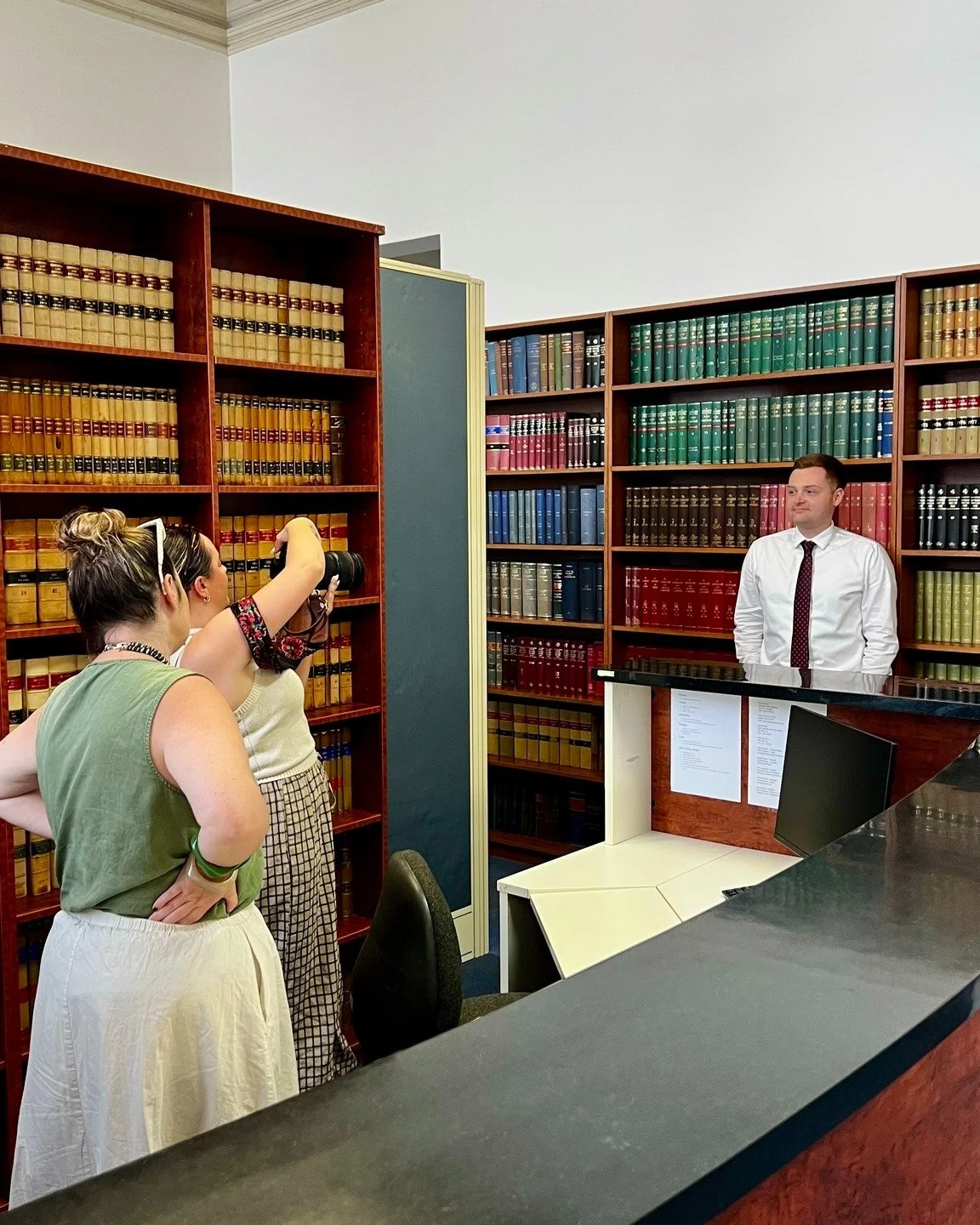 On-the-job today with @dlhsolicitors for their latest marketing photo shoot. New faces &amp; new seasons always call for a refresh of website, social &amp; other marketing imagery 📷 And we always love working with the gorgeous Steph from @imageandiv