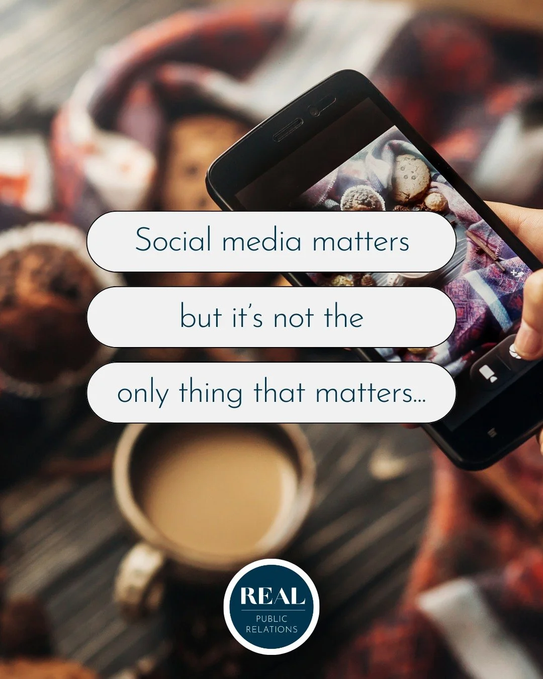 Why social media isn&rsquo;t enough 📲 As marketers, we&rsquo;re true to our craft - and that means admitting social media is only *one* piece of the brand puzzle 🧩
 
While your Insta grid is definitely the place people visit for credibility &amp; v