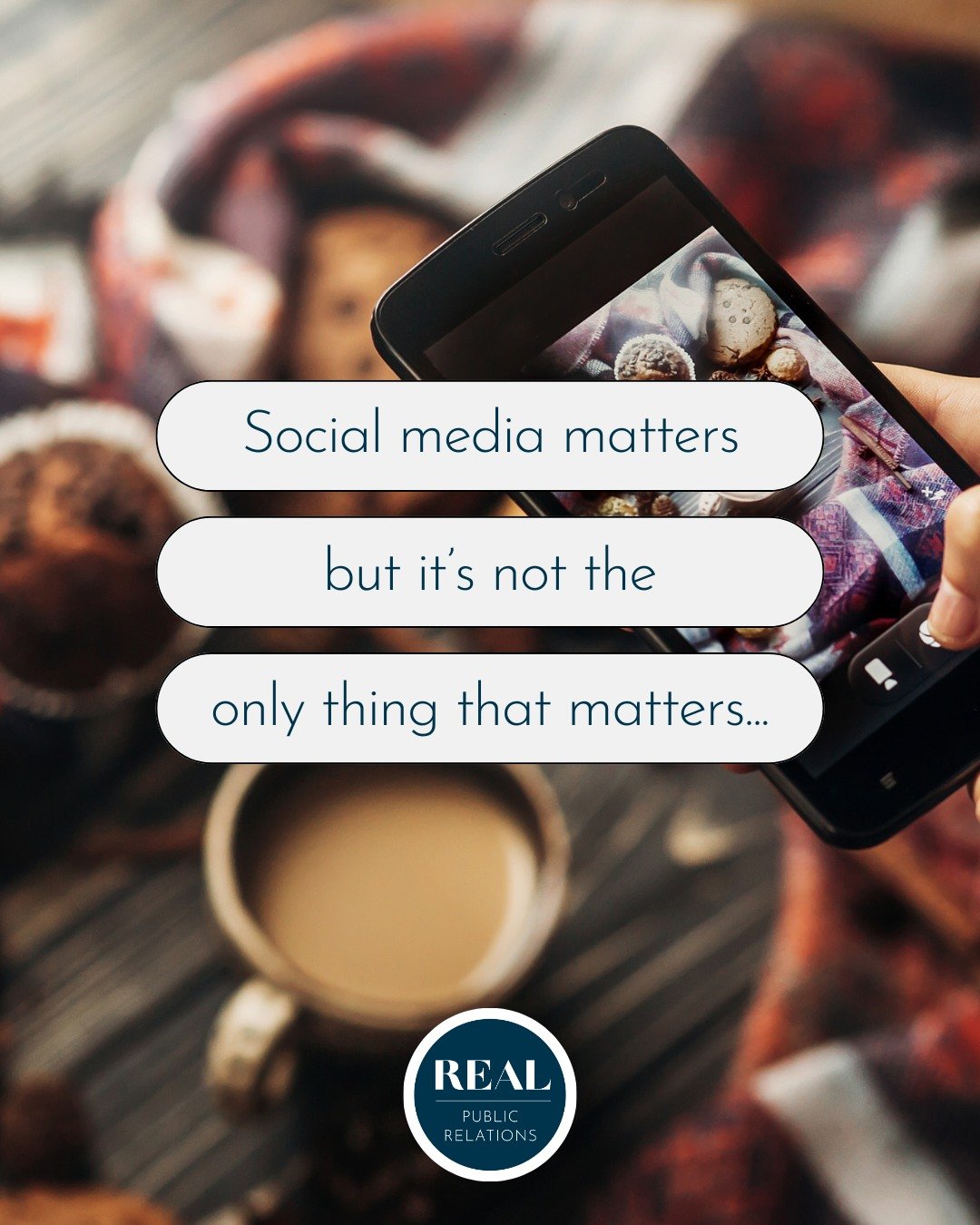 Why social media isn&rsquo;t enough 📲 As marketers, we&rsquo;re true to our craft - and that means admitting social media is only *one* piece of the brand puzzle 🧩
 
While your Insta grid is definitely the place people visit for credibility &amp; v