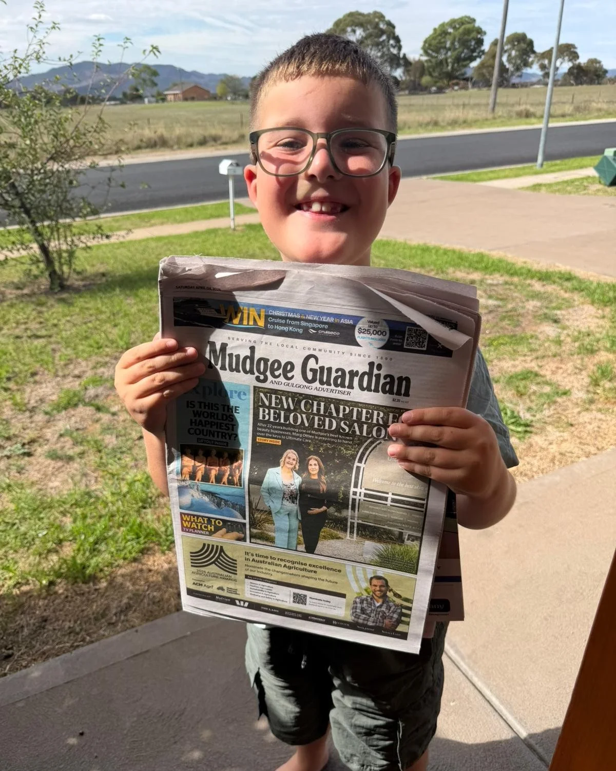 When your client makes the front page 😍👏🏼 We scored Ultimate Care a special feature in the Mudgee Guardian to celebrate the big announcement of its sale &amp; new era 🤩 

In PR world, we call this win &ldquo;earned media&rdquo; - sure, some peopl