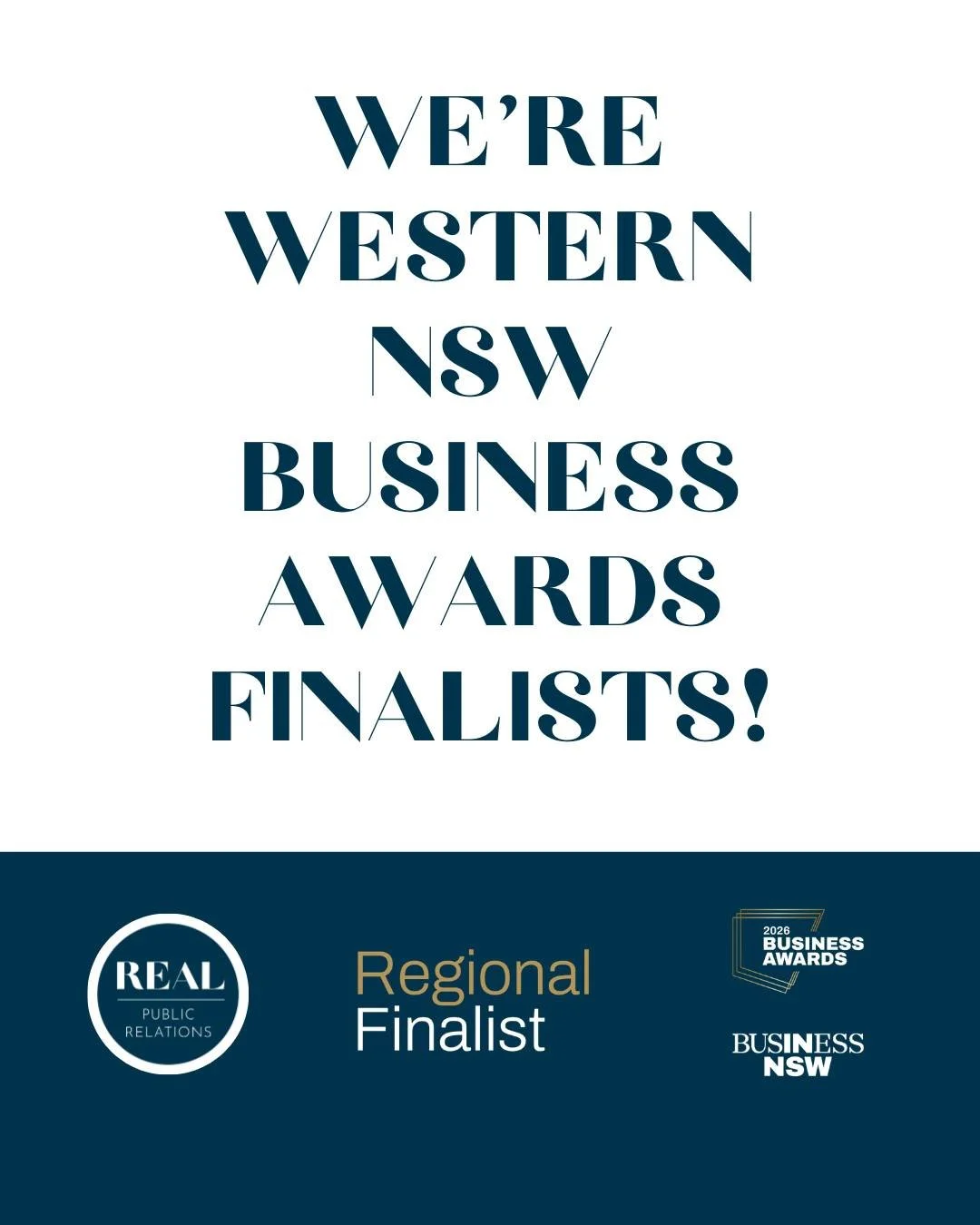 We&rsquo;ve been named as a finalist in the 2026 Western NSW Business Awards 🤗🥳 Thrilled to be among good Mudgee company in the Excellence in Microbusiness category. It&rsquo;s been an incredible seven years for this little agency - and a win would