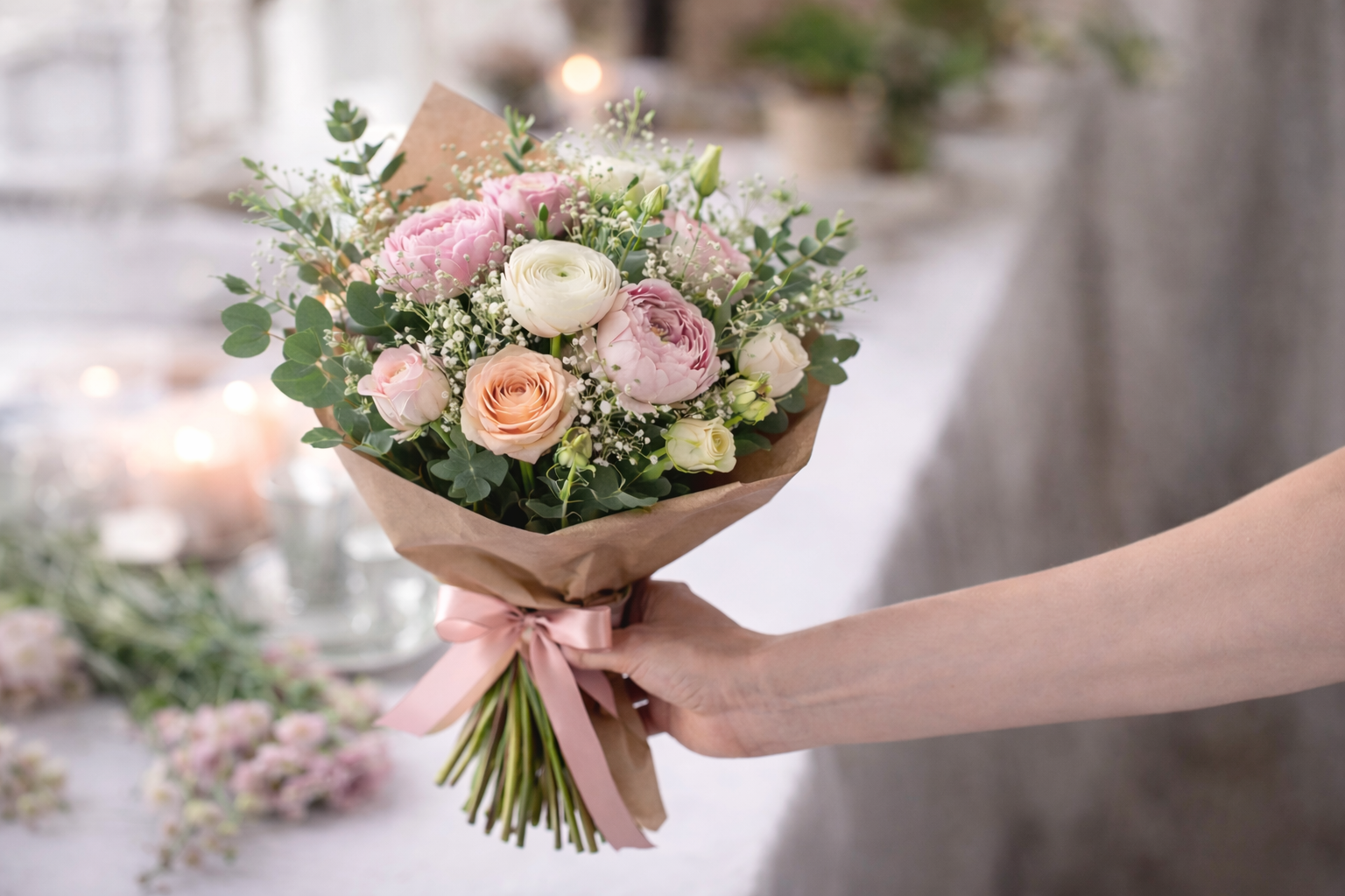 TEA GUEST ADD ON: Bouquet of Flowers