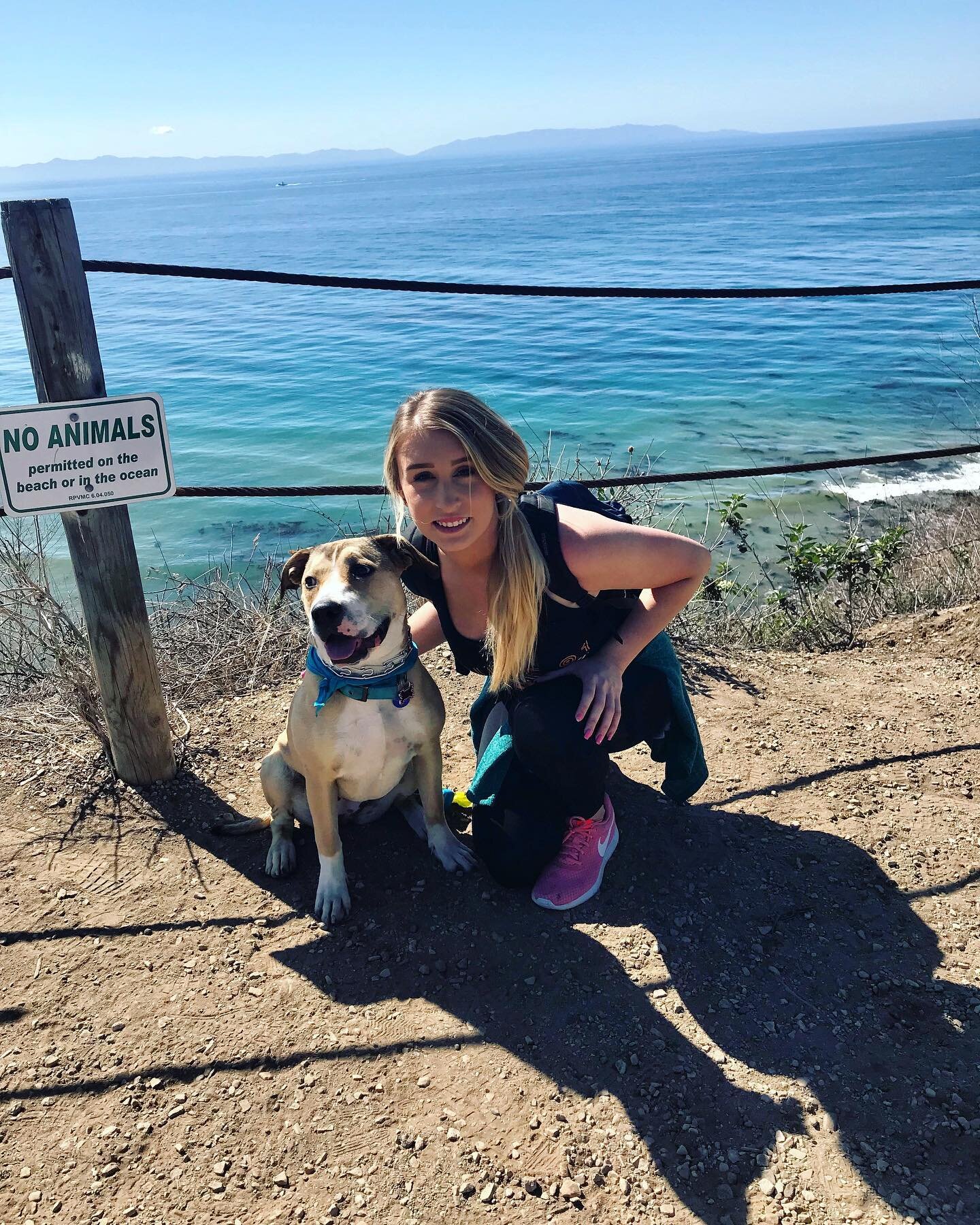✨Sunday reminder from me &amp; Koda (back in 2017) ✨

I was once your struggling dog owner, too. And quite honestly, we struggled HARD. 
I&rsquo;m talking many tears, lots of frustration, &amp; yeah&hellip; even blood (I still have to find that one p