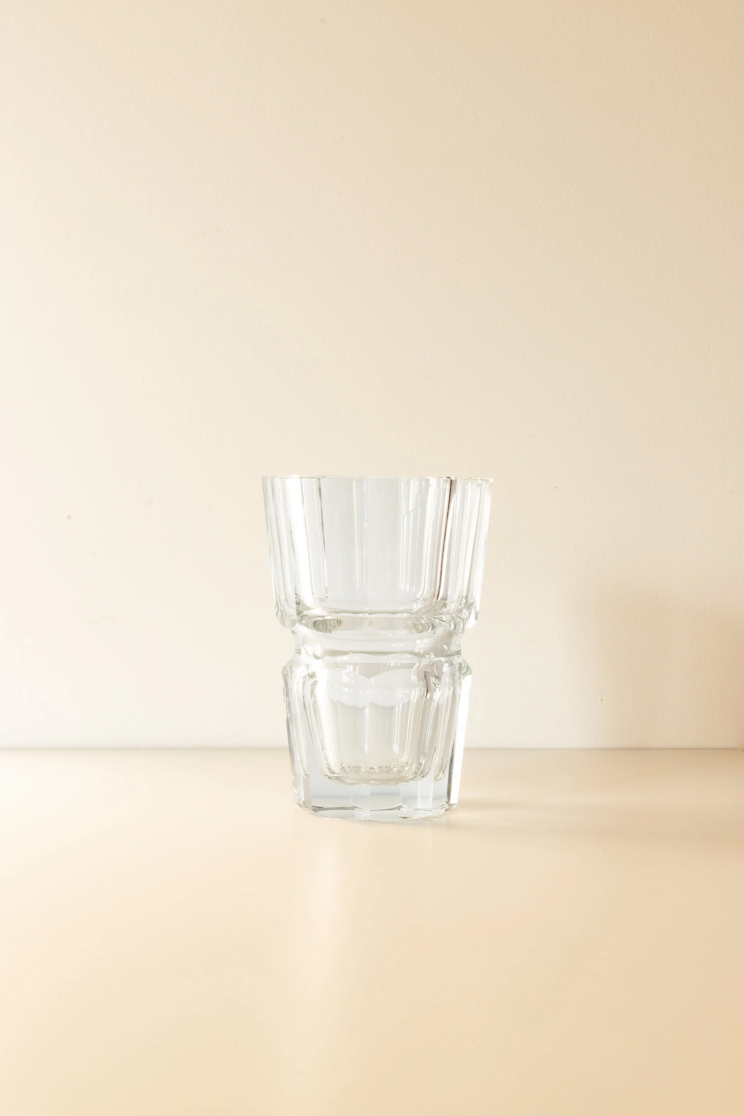 Baccarat Crystal Vase, 1930s