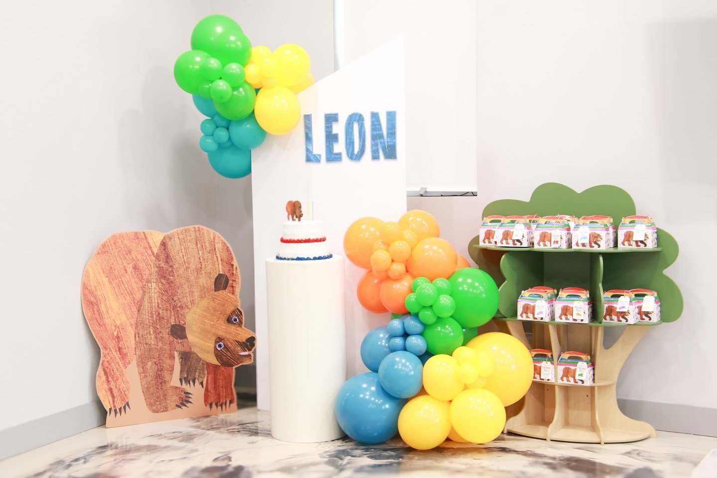 From baby bear to big cub&mdash;Happy 2nd Birthday to this little adventurer! ⛺️💙🐻
.
.
#miamievents #decor #follow #trending #supportsmallbusiness  #like #postoftheday #brownbear ##birthday