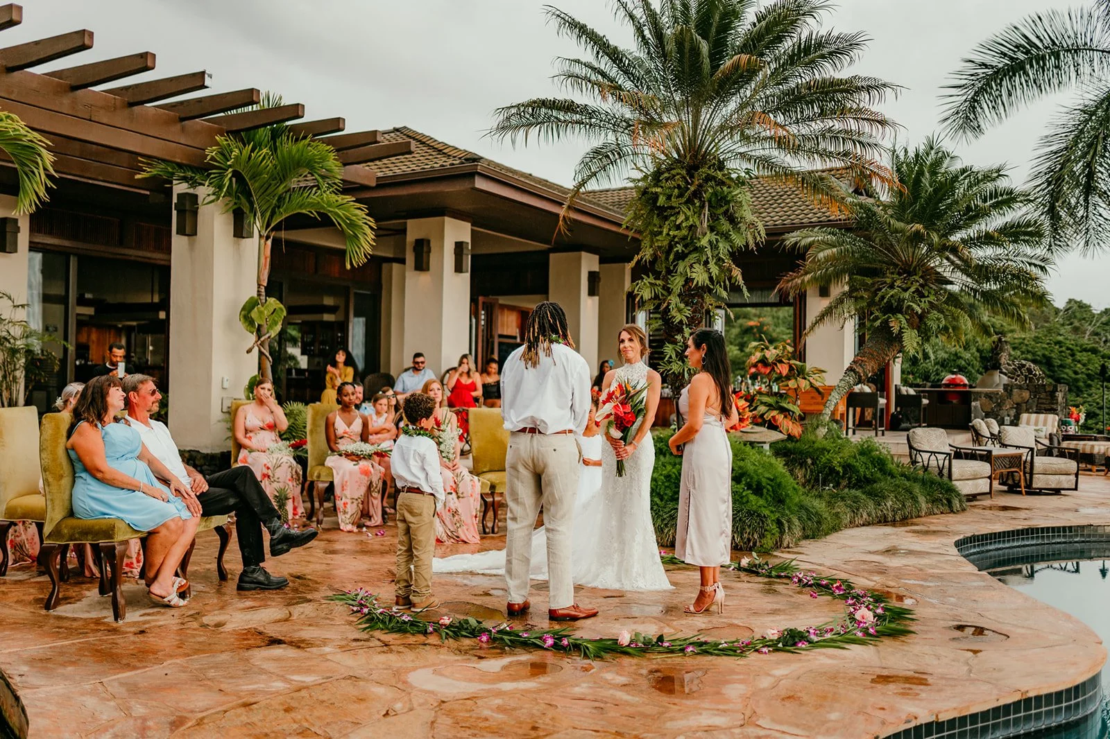Top Big Island, Hawai’i Wedding Venue ; Hale Wailele Weddings — Maici M