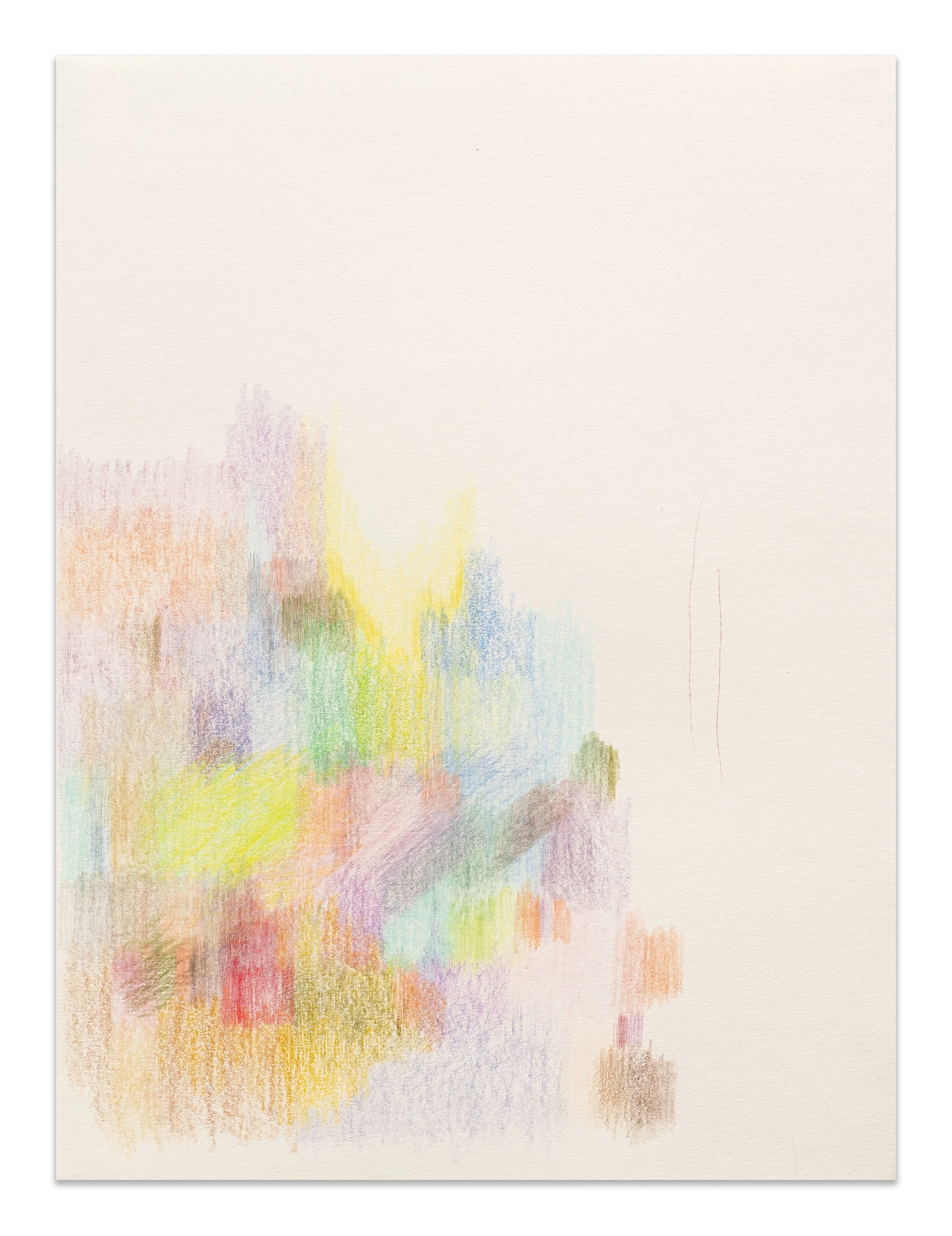  Michelle Cawthorn, 'Test sheet 4', 2025 