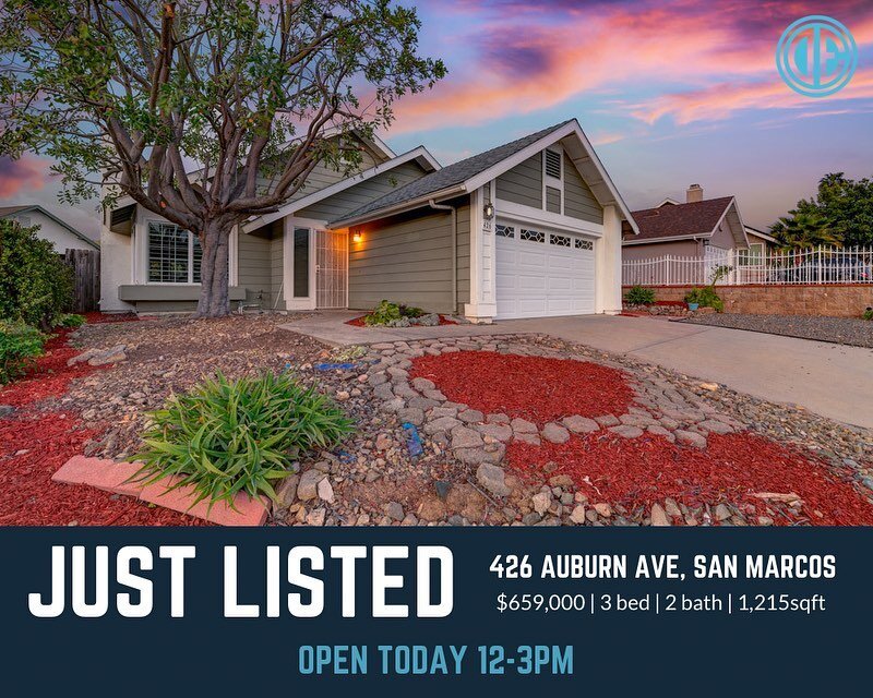 The perfect blank canvas to design your forever home. Located in the Gardens of San Marcos HOA, you'll have access to a tranquil community that offers peace and quiet, privacy and relaxation. Open today - come and see us! #justlisted #sandiegorealest