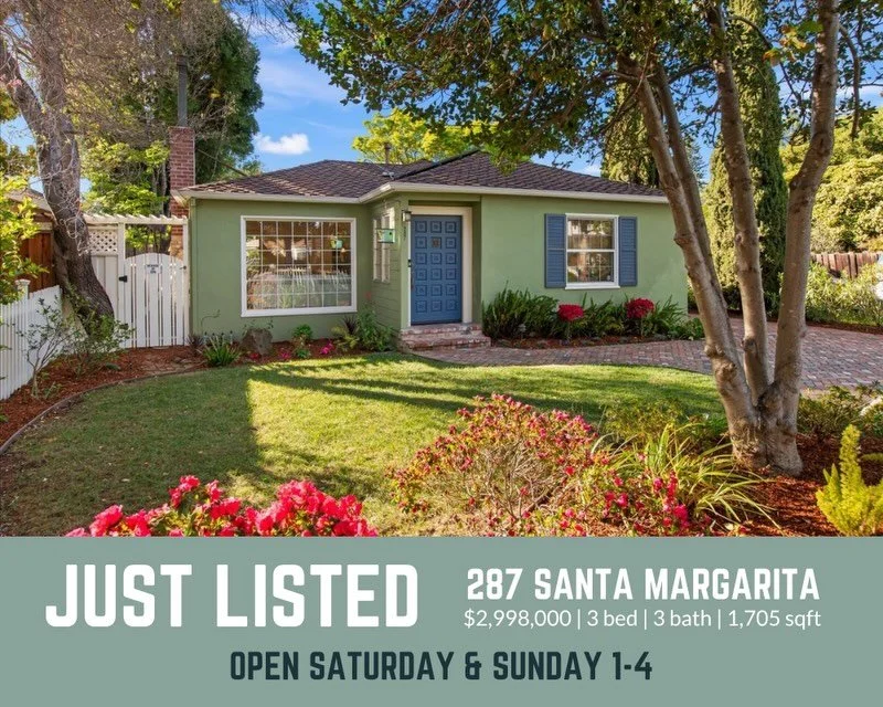 287 Santa Margarita is a timeless Menlo Park Traditional with one of the best backyards in The Willows. Hardwood floors, tons of natural light, remodeled, with a converted bonus space complete with a full bathroom, Murphy Bed, large closet, and separ