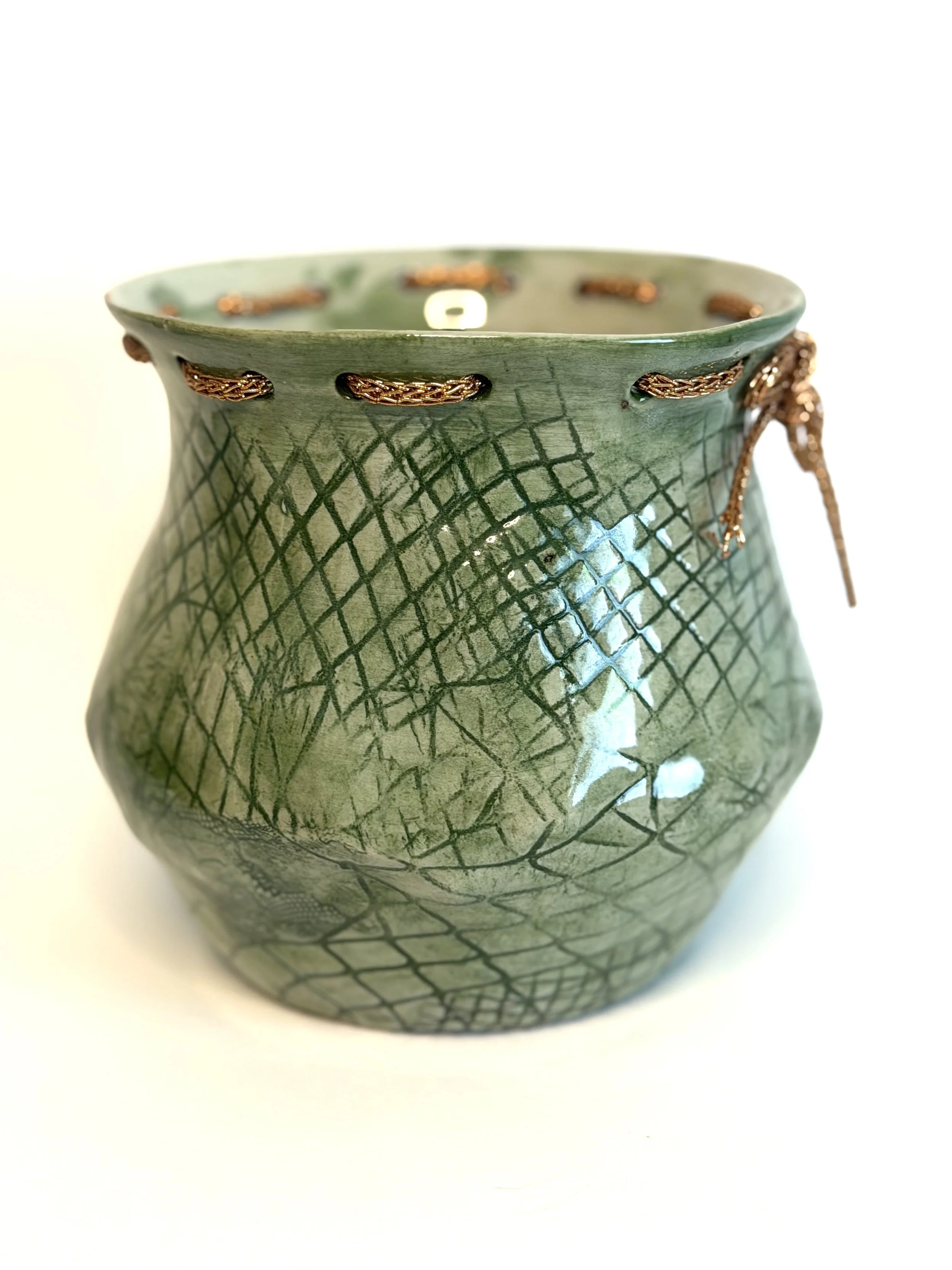 Money Bag Vase #1