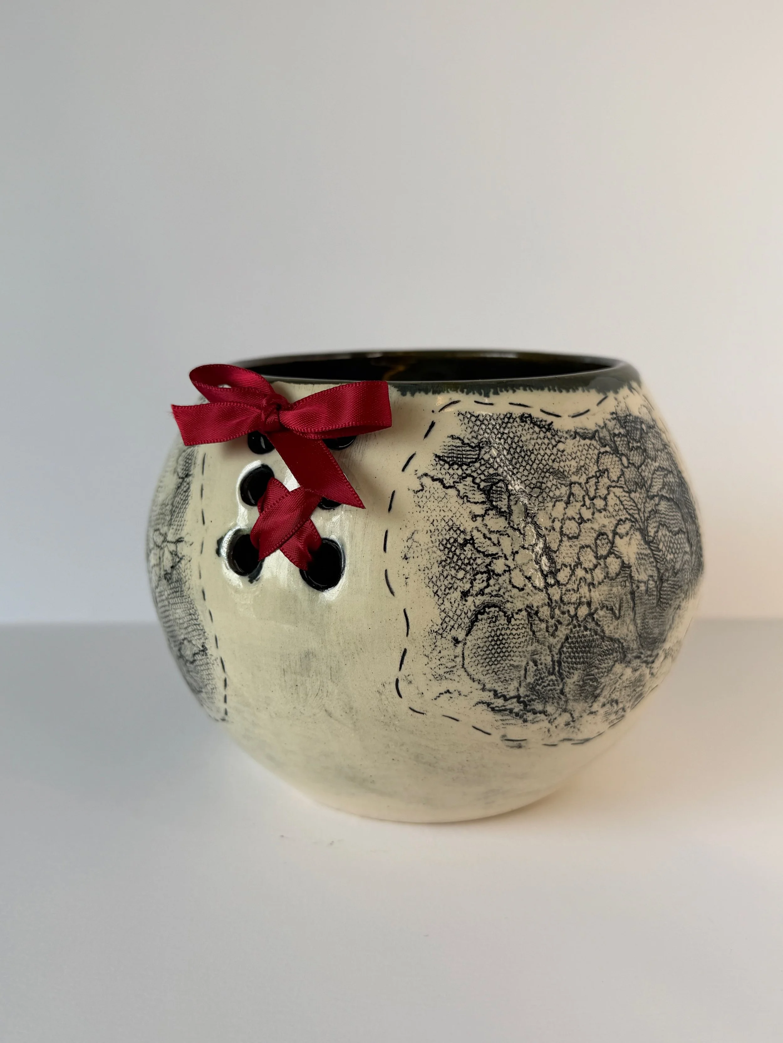 Laced Up Vase