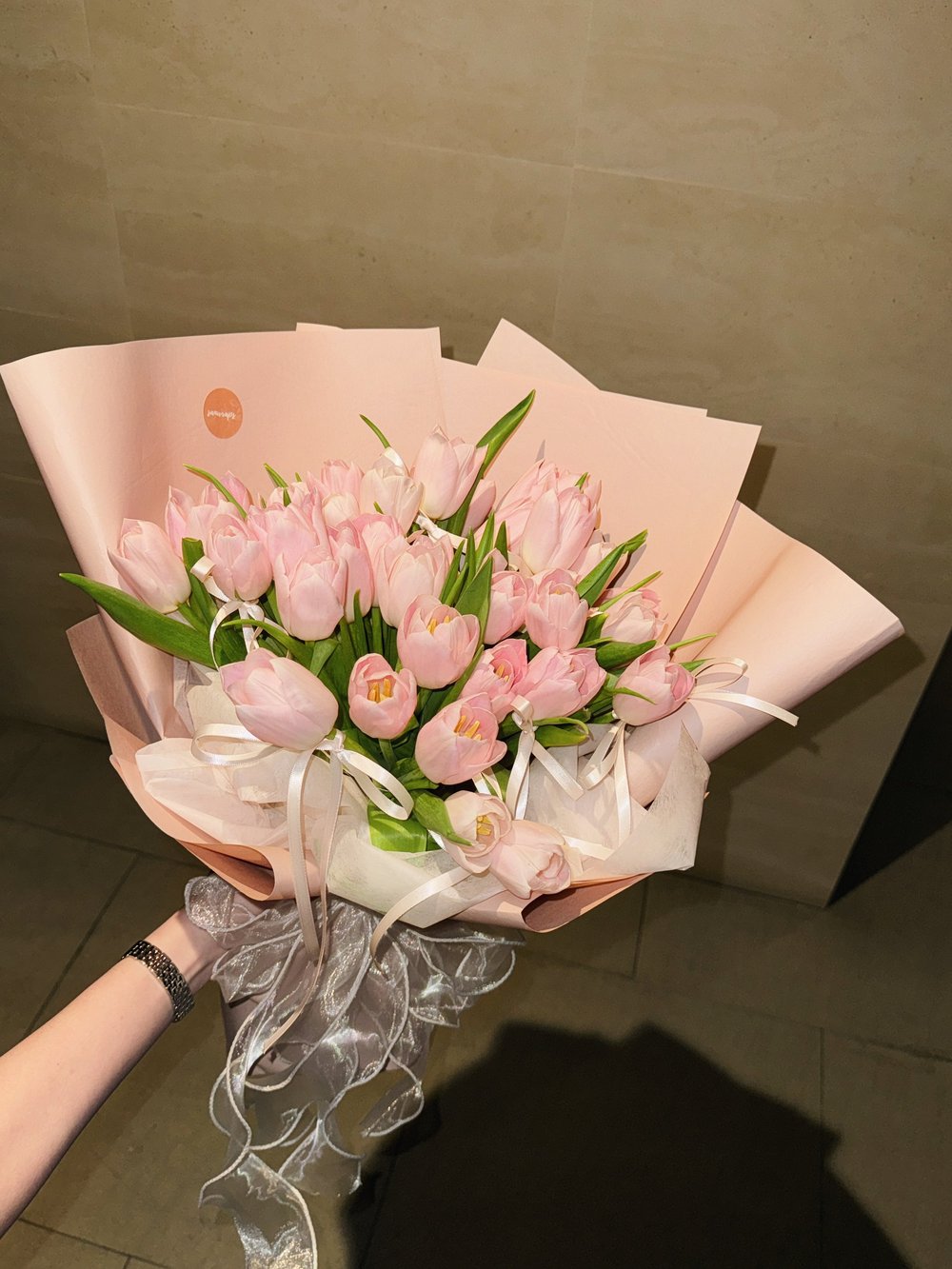 Fresh – Pink No. 30 – Limited Edition Tulip Bouquet | Sanwraps