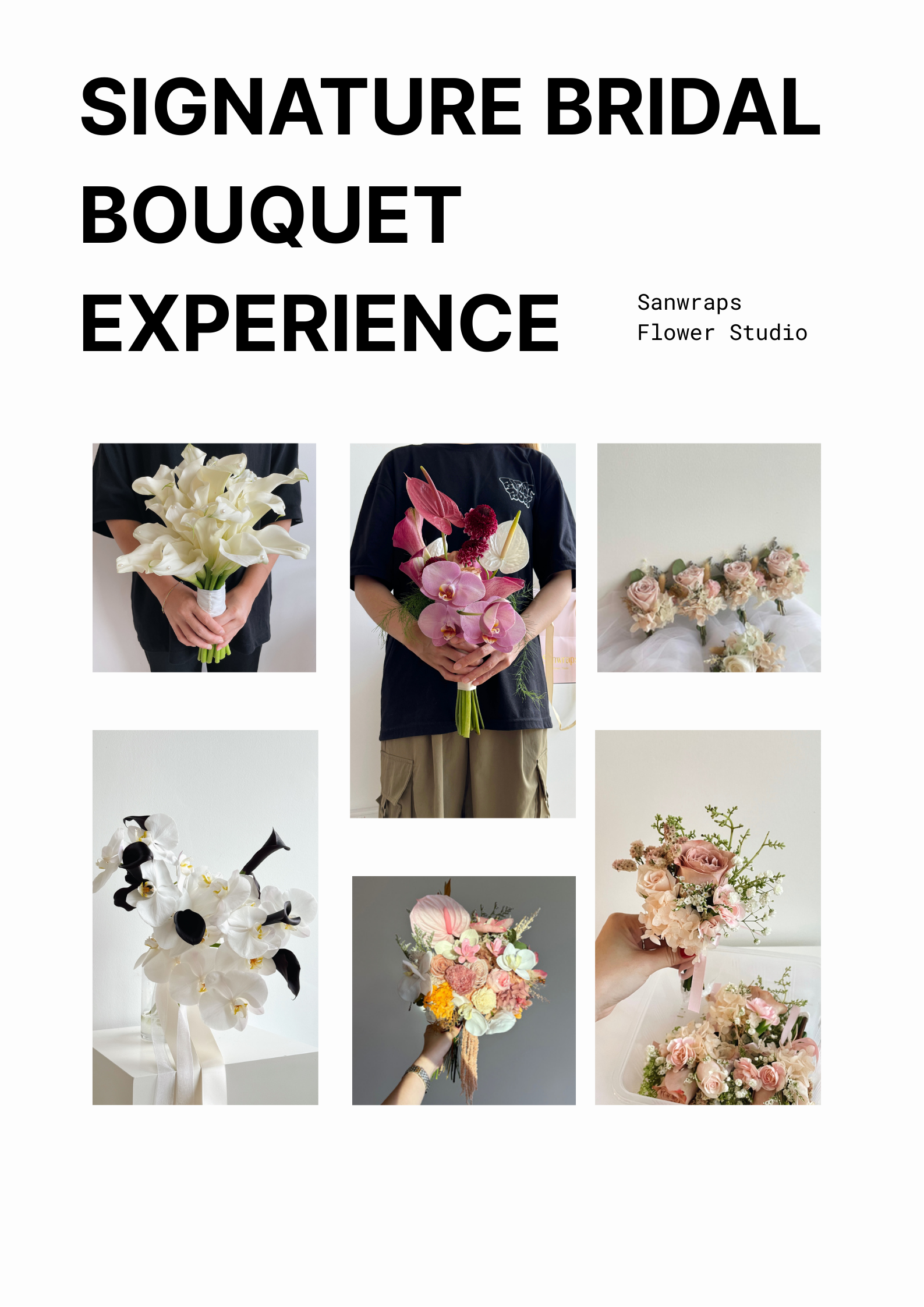 Signature Bridal Bouquet Experience